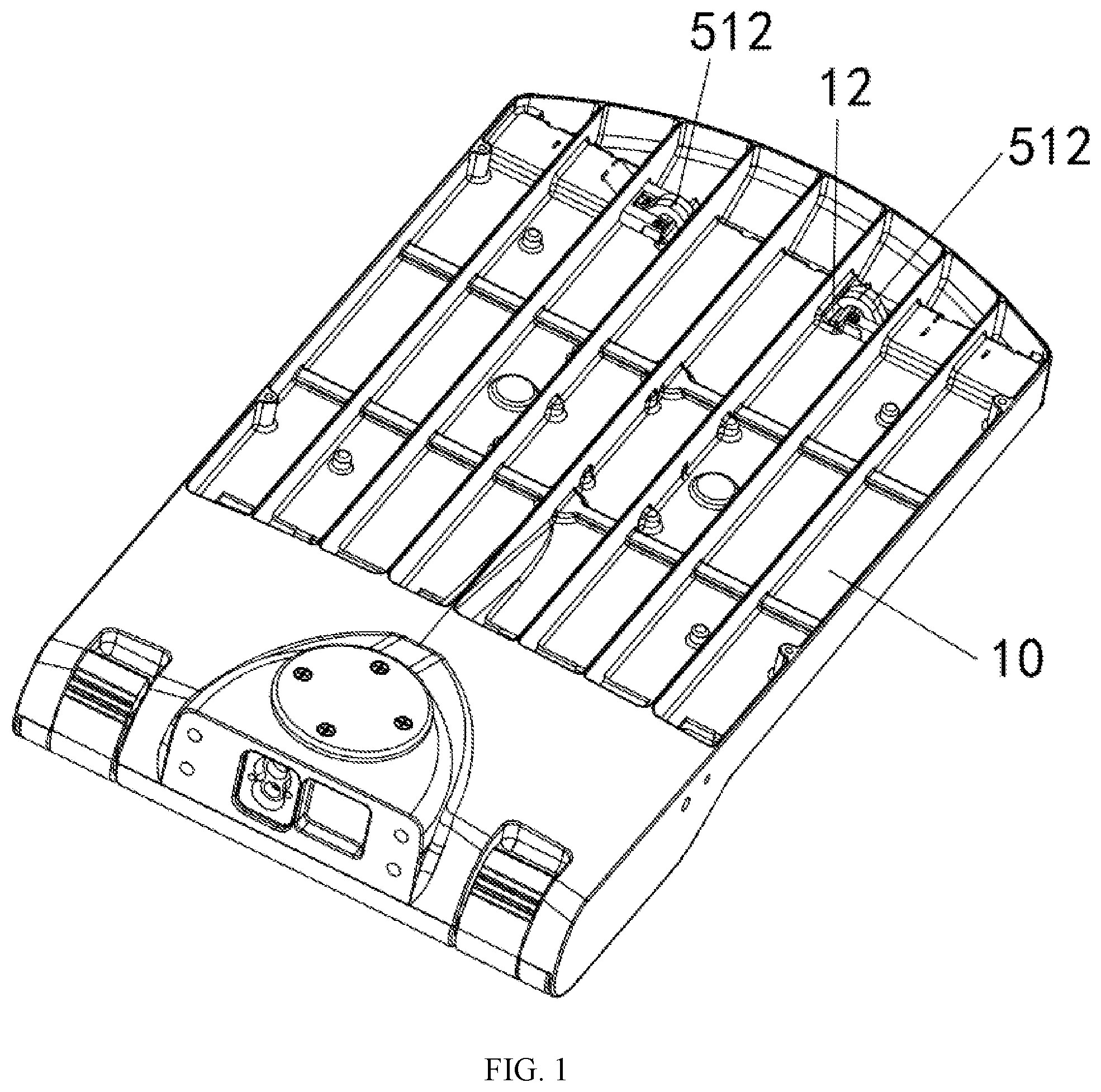 Patent US12098824 — LED lamp and lamp holder assembly — Figure 1