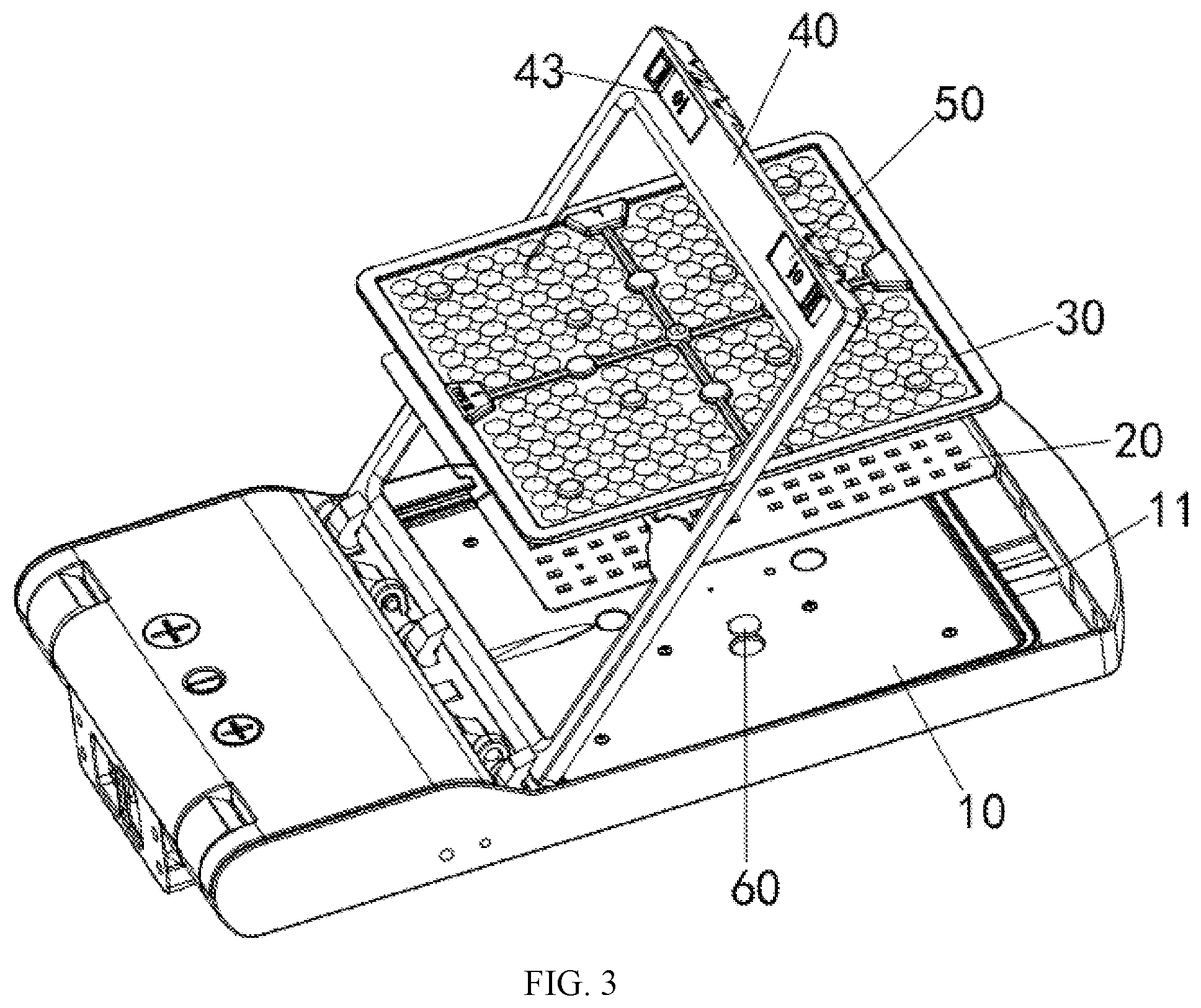 Patent US12098824 Figure 3 – LED lamp and lamp holder assembly