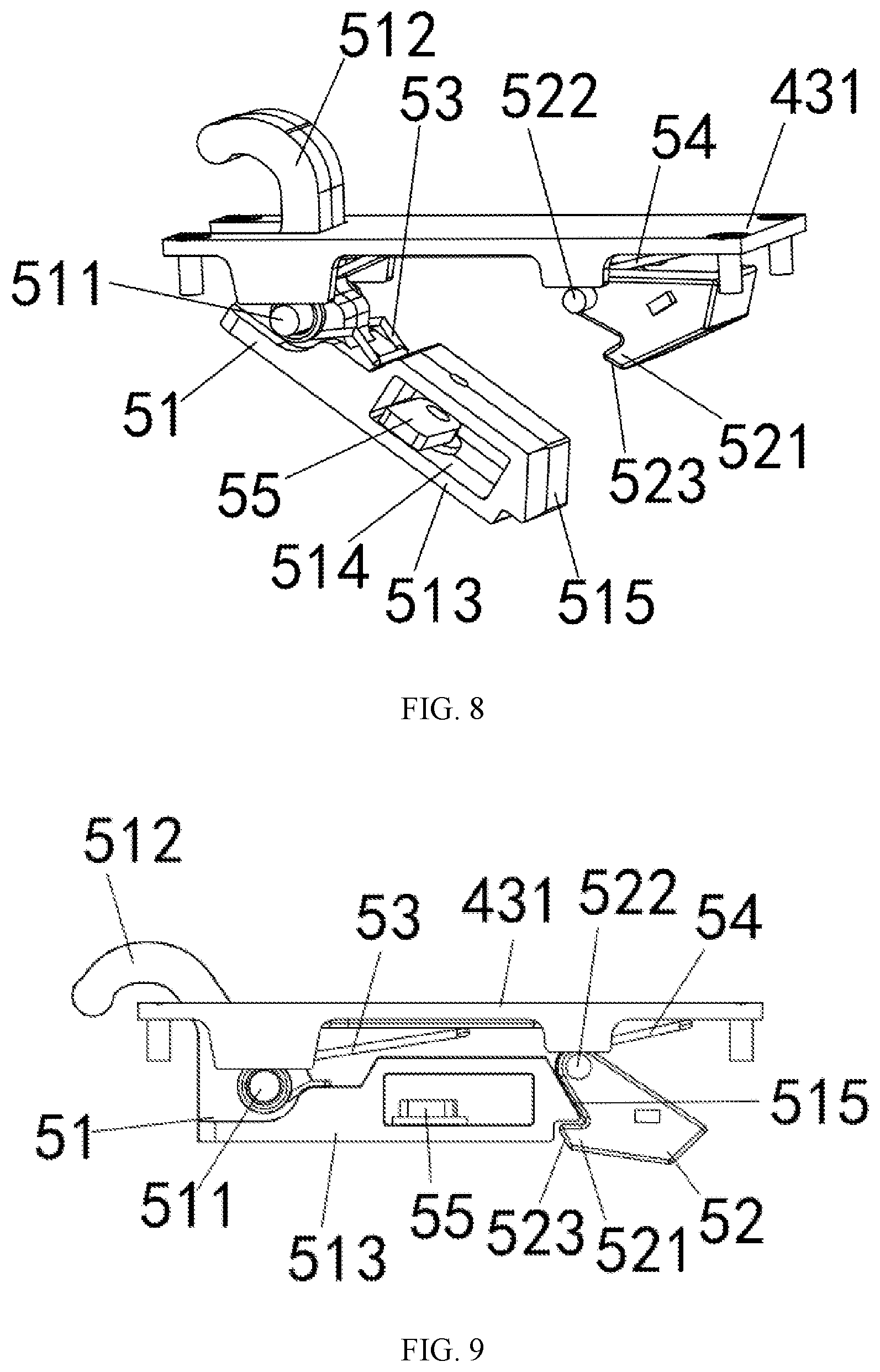 Patent US12098824 Figure 6 – LED lamp and lamp holder assembly