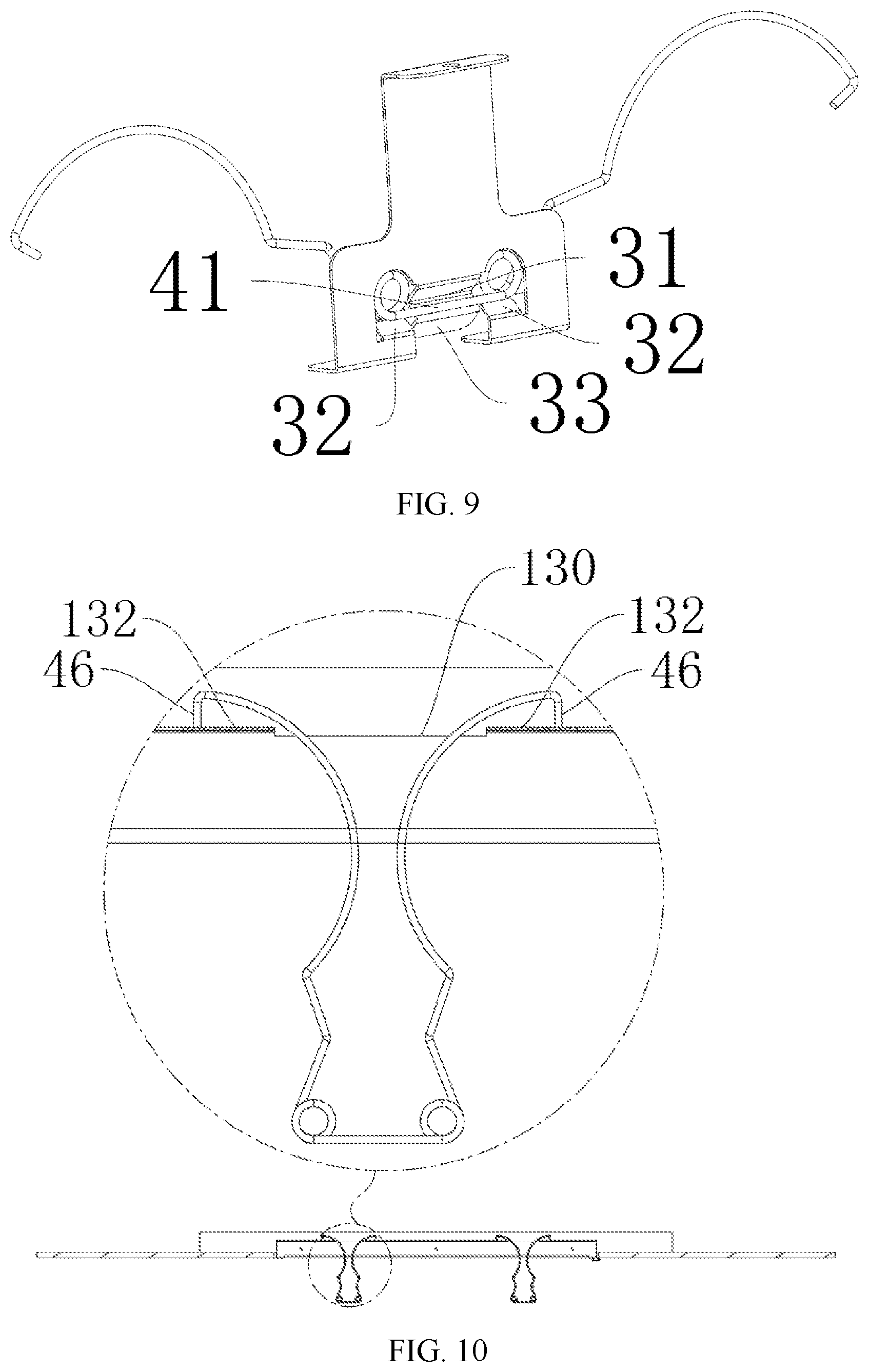 Patent US12098825 Figure 5 – Ceiling-mounted lighting system