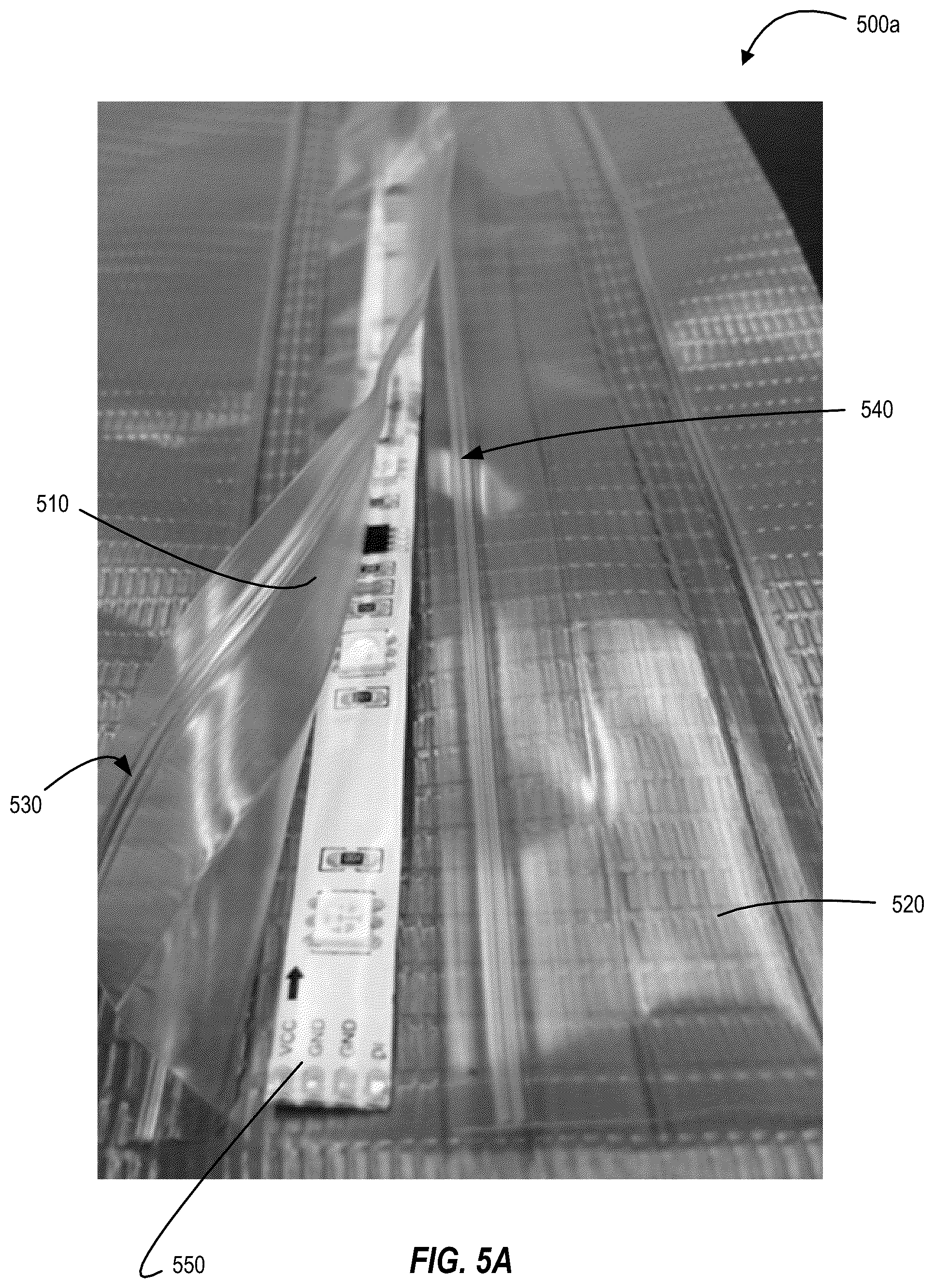 Patent US12098826 Figure 7 – Pool liner with LED light strings