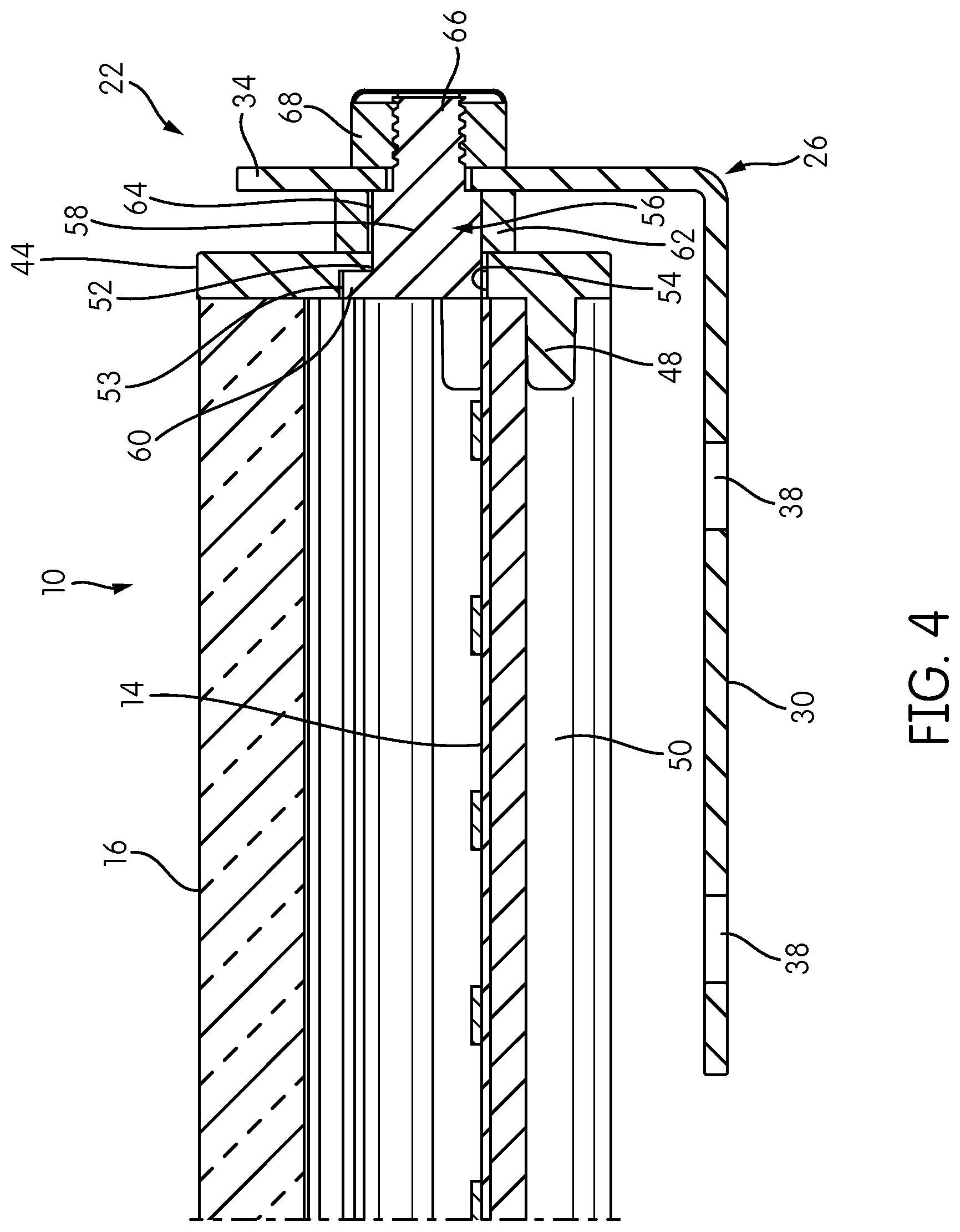 Patent US12098828 Figure 3 – Rotating bracket for linear lighting