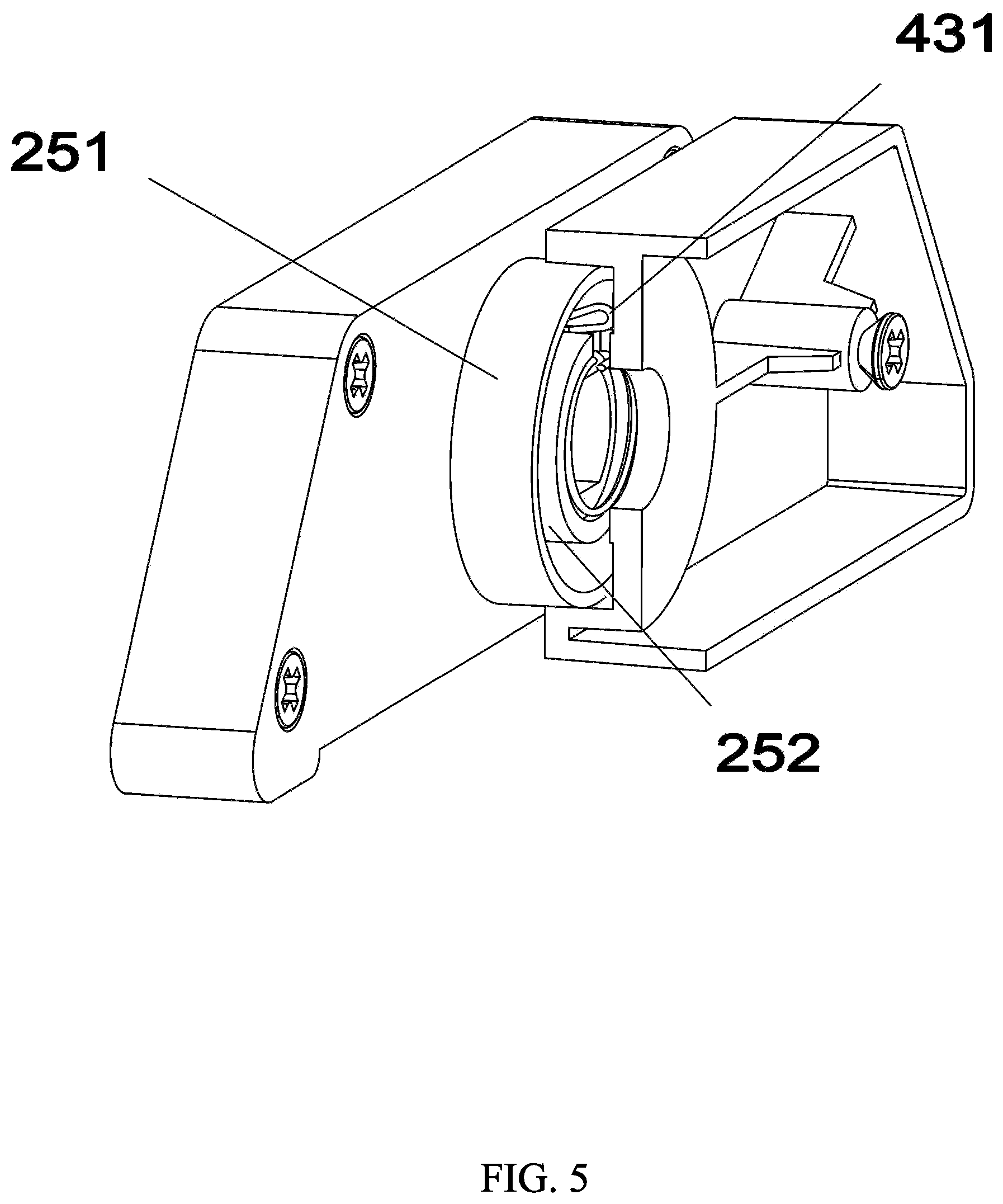 Patent US12098830 Figure 5 – Industrial and mining lamp that can be rotated and adjusted from multiple angles