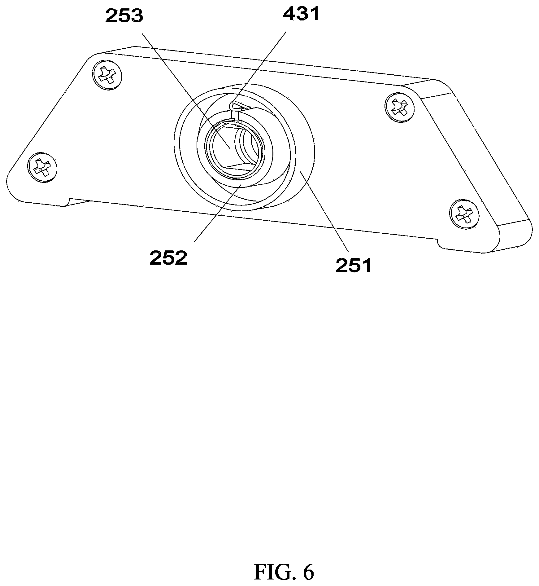 Patent US12098830 Figure 6 – Industrial and mining lamp that can be rotated and adjusted from multiple angles