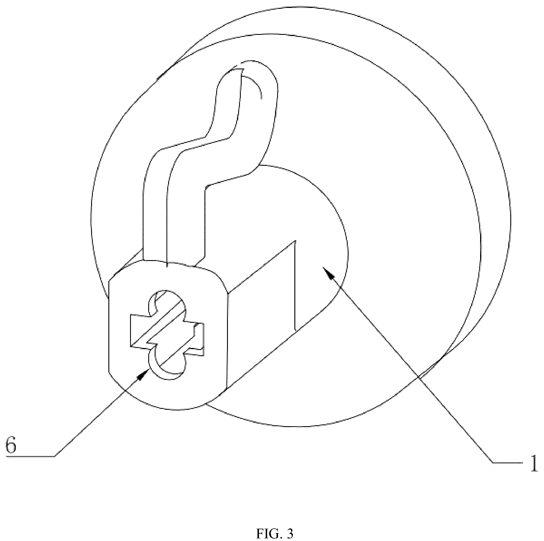 Patent US12098832 Figure 3 – Lamp head for christmas light