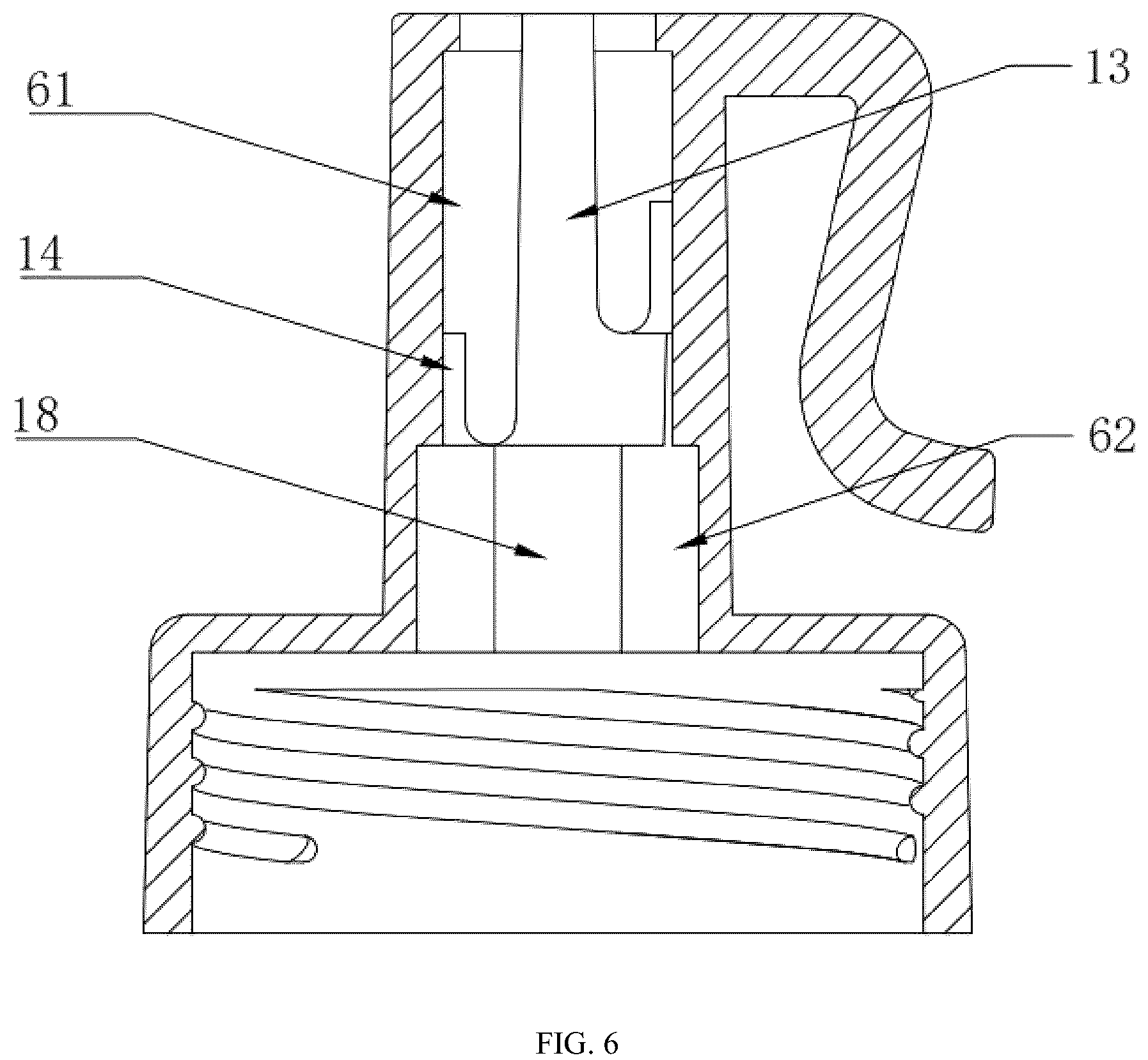 Patent US12098832 Figure 6 – Lamp head for christmas light