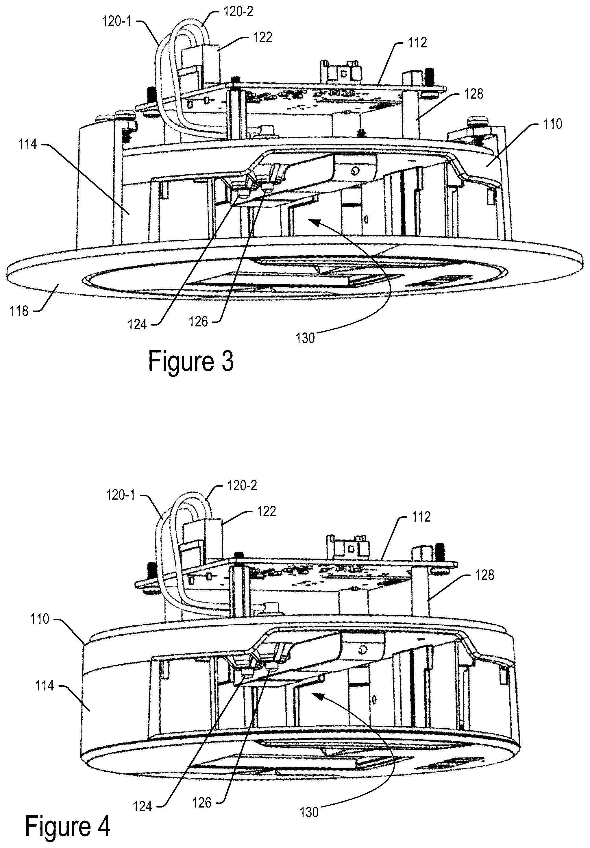 Patent US12098833 Figure 3 – Pogo pin slot for rapid UV light module replacement