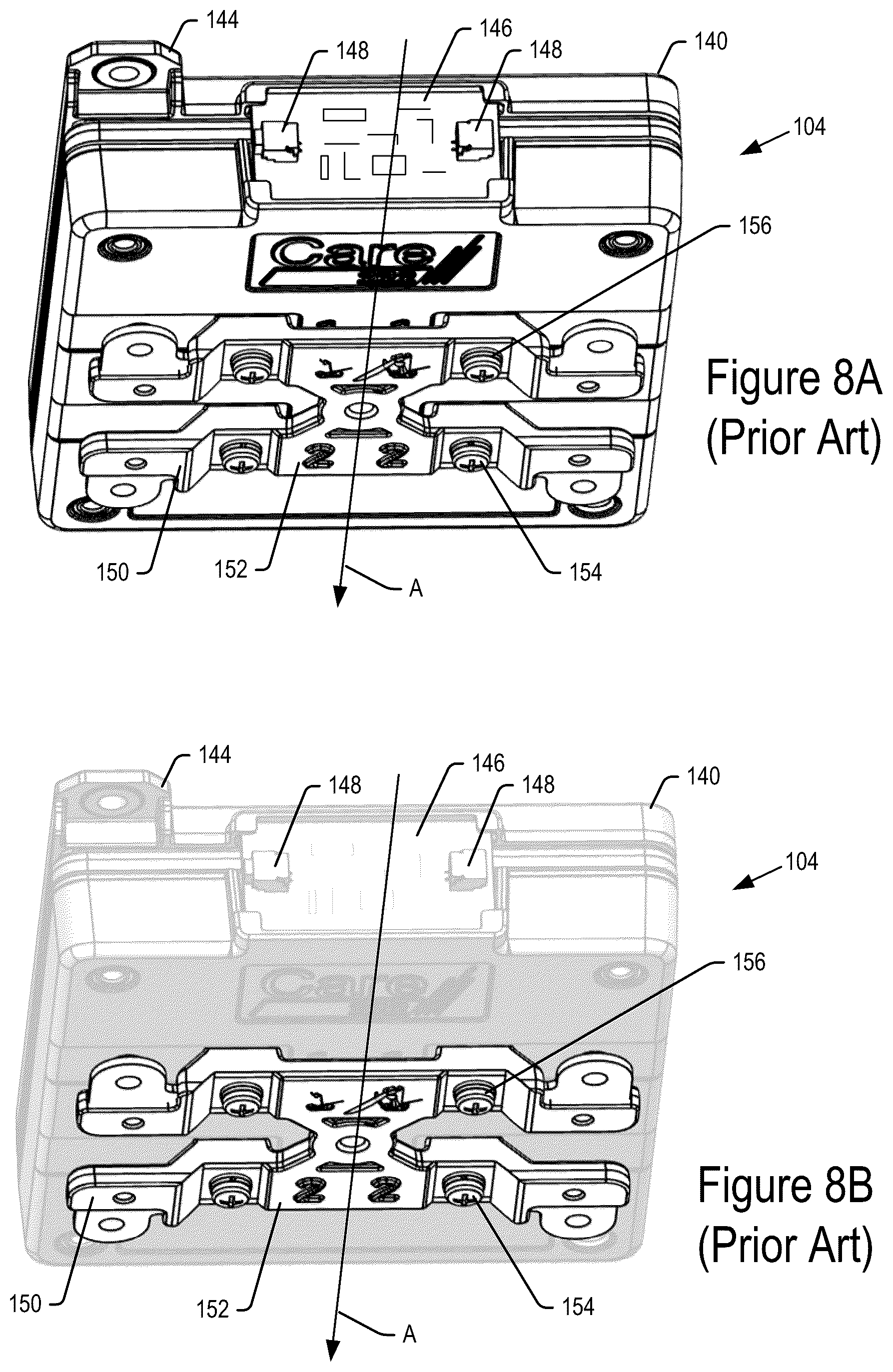 Patent US12098833 Figure 6 – Pogo pin slot for rapid UV light module replacement