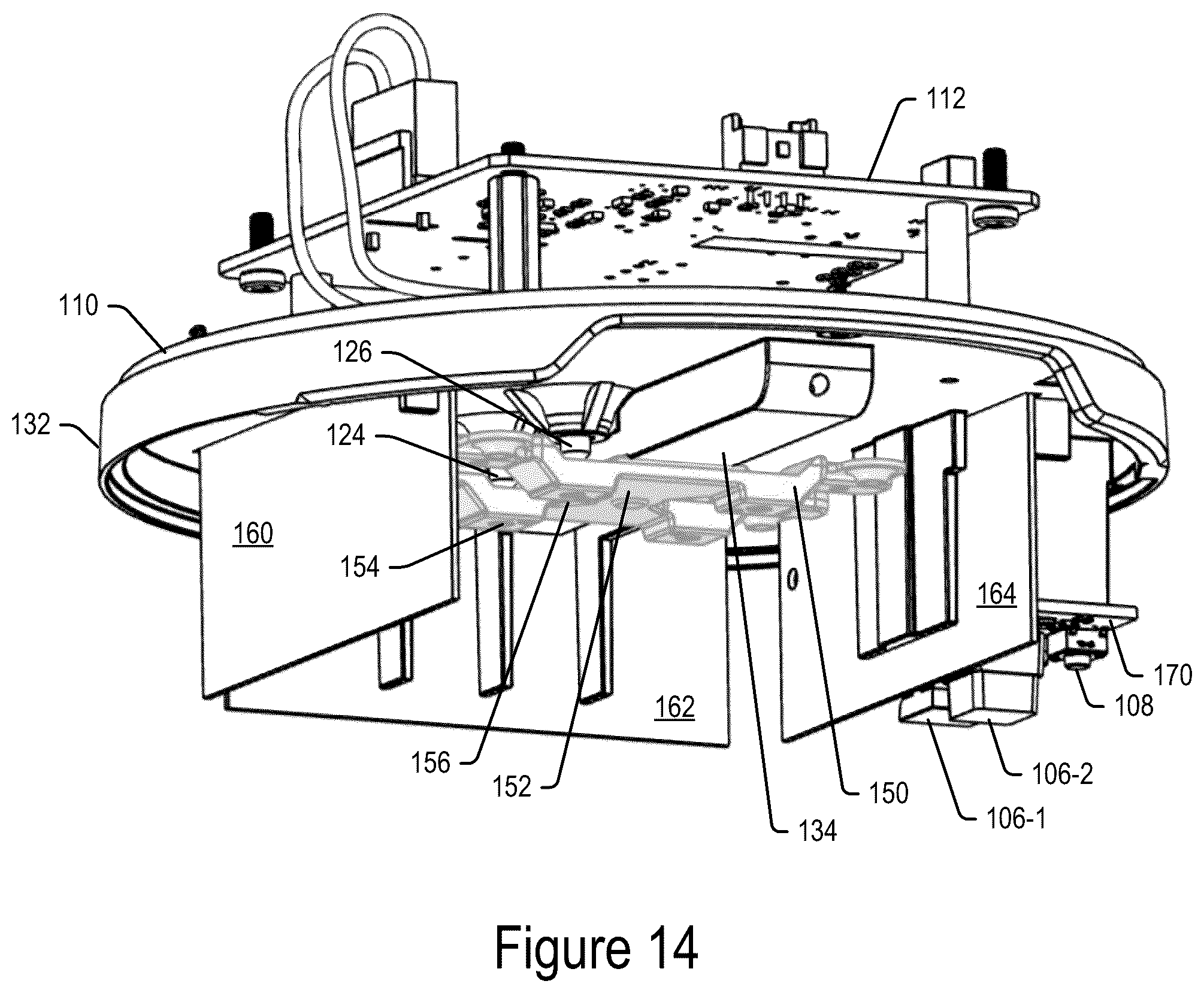 Patent US12098833 Figure 10 – Pogo pin slot for rapid UV light module replacement