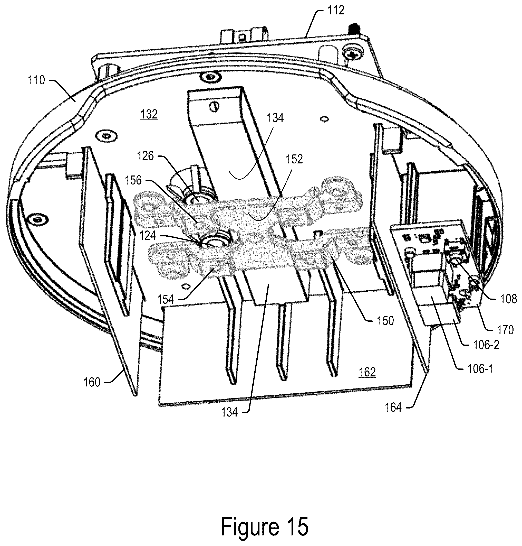 Patent US12098833 Figure 11 – Pogo pin slot for rapid UV light module replacement