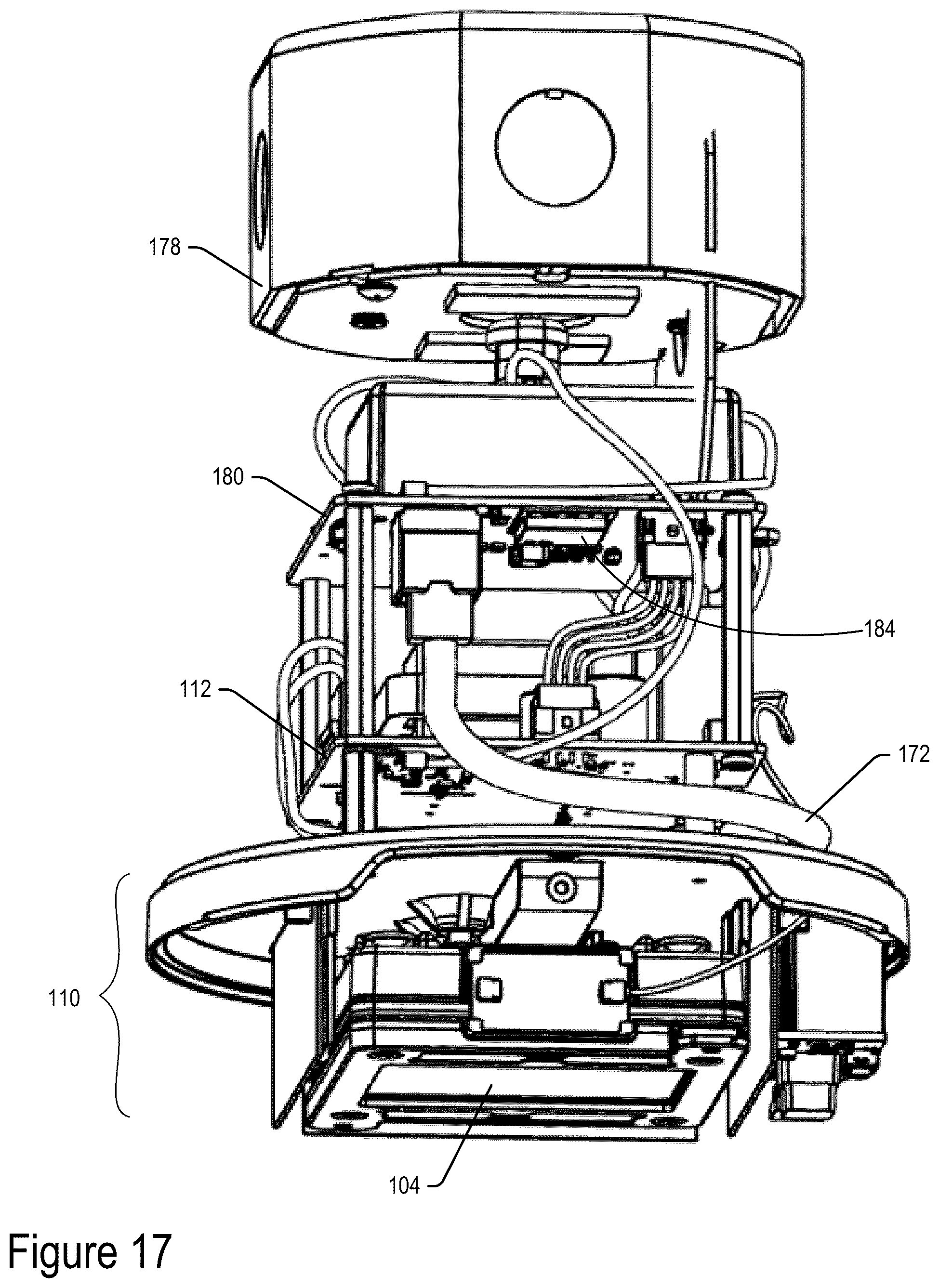 Patent US12098833 Figure 13 – Pogo pin slot for rapid UV light module replacement