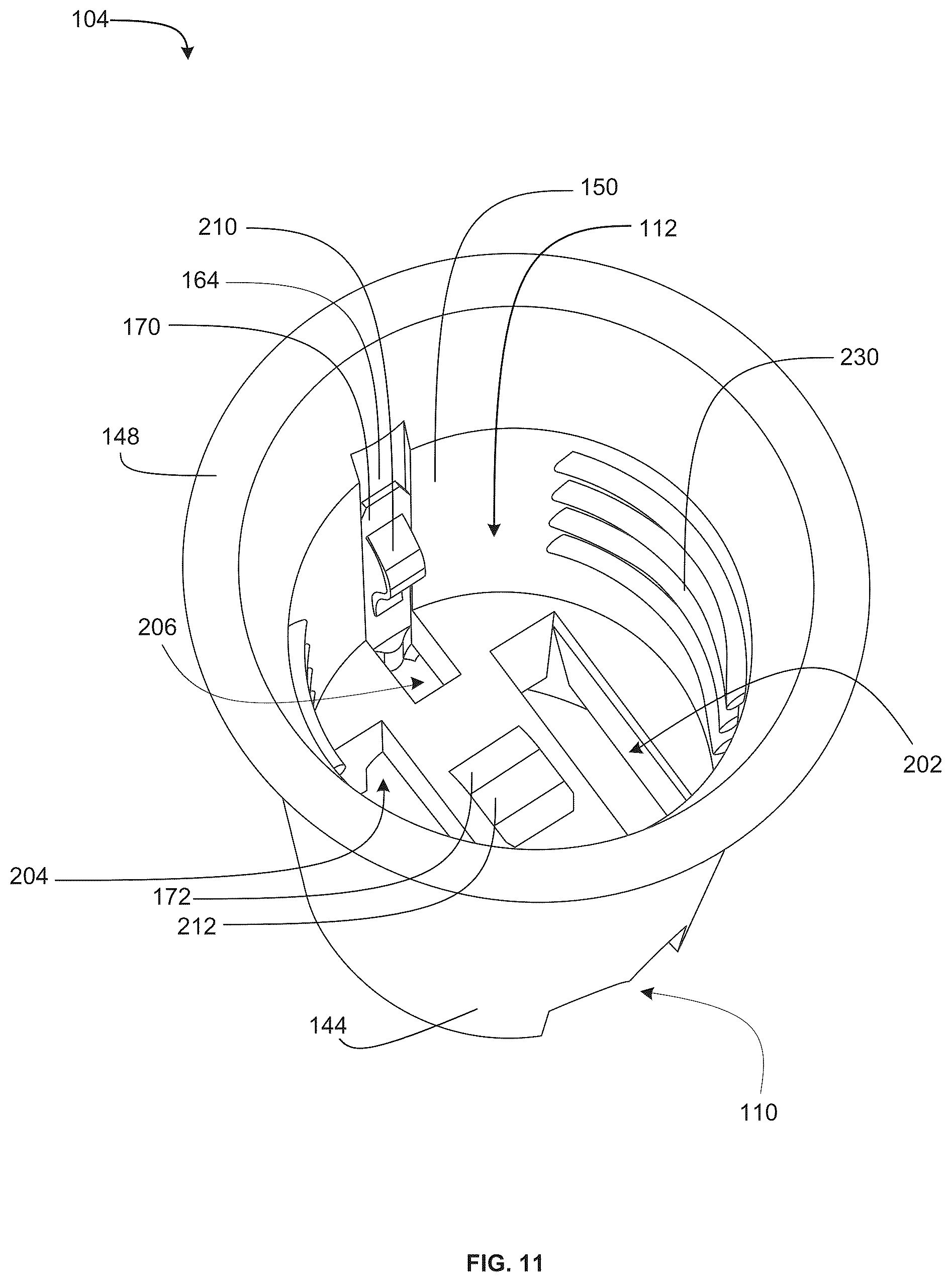 Patent US12098834 Figure 11 – Electrical light assembly