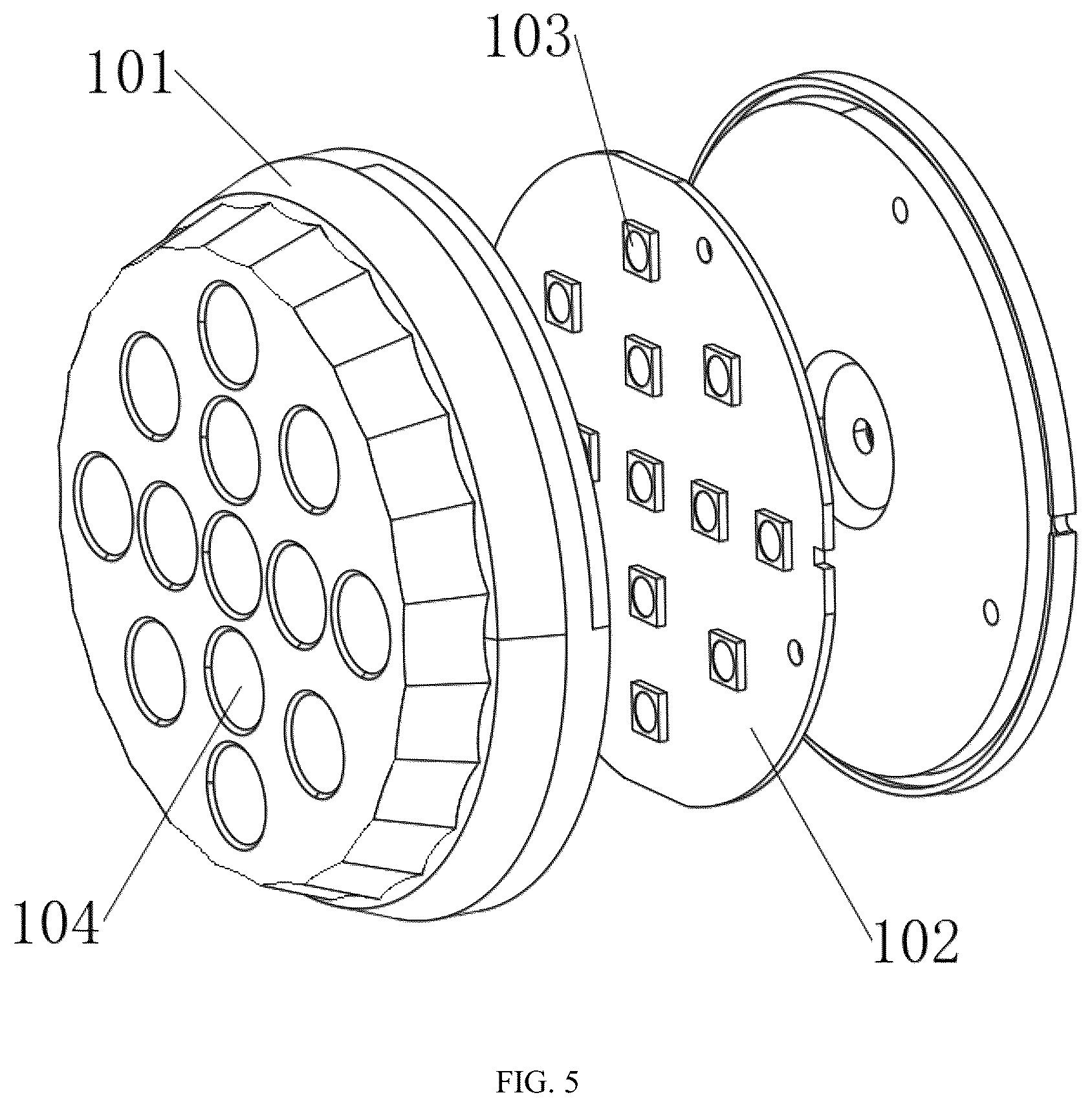 Patent US12098835 Figure 5 – Pool light