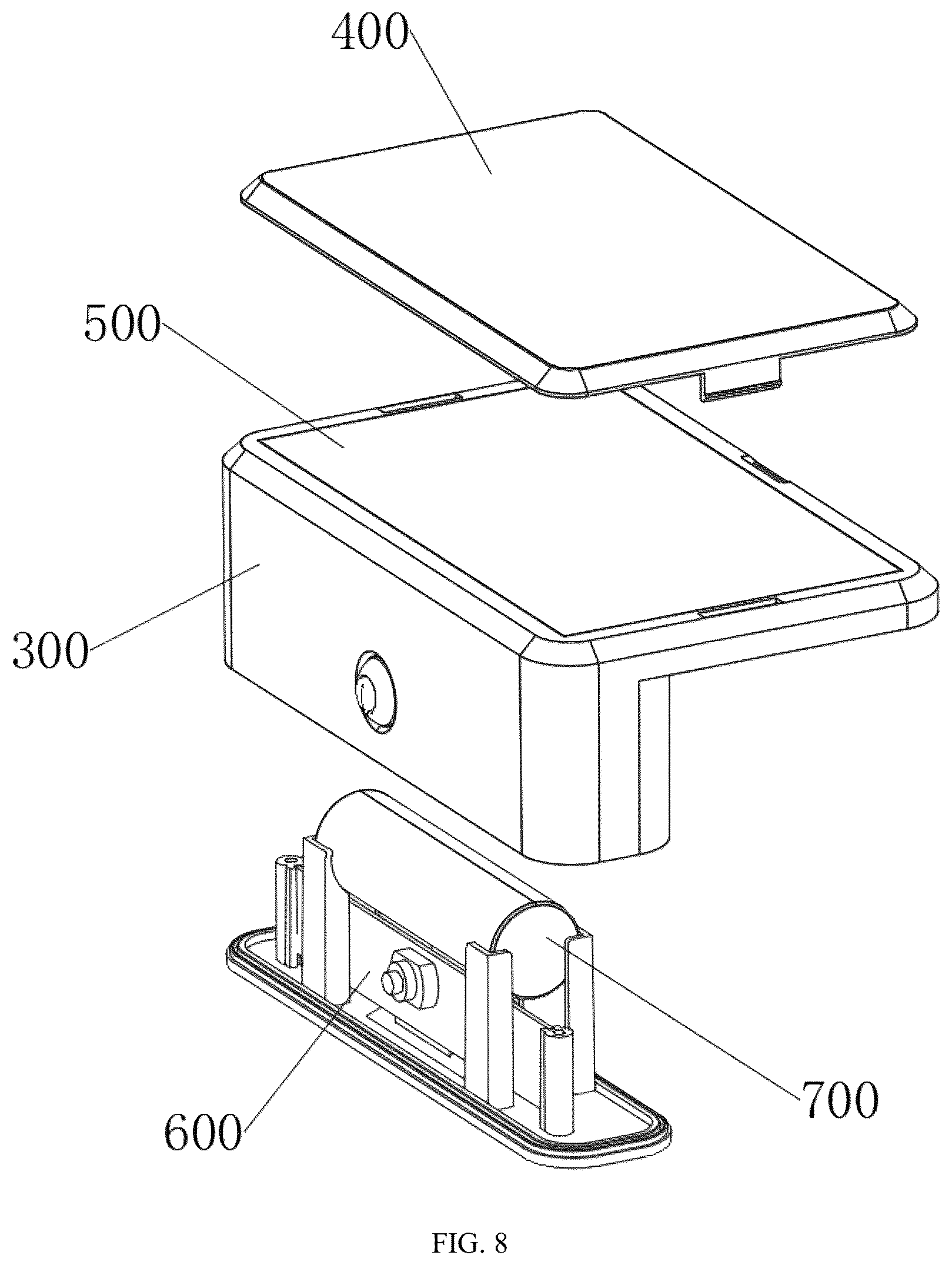 Patent US12098835 Figure 8 – Pool light