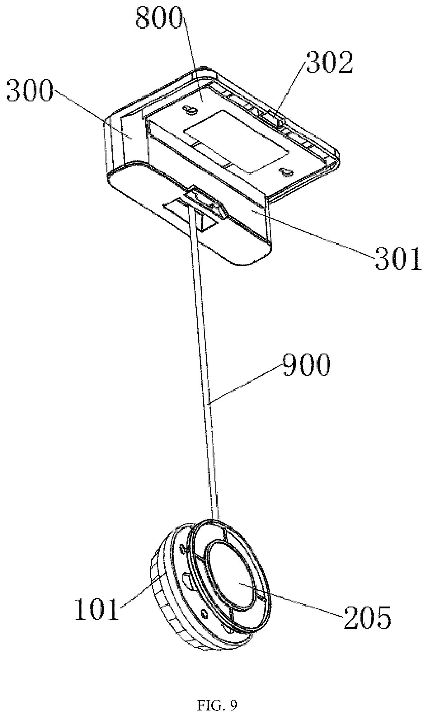 Patent US12098835 Figure 9 – Pool light