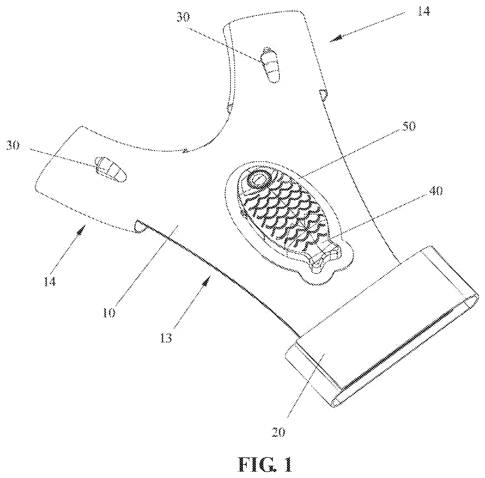 Patent US12098837 Figure 1 – Lighting glove