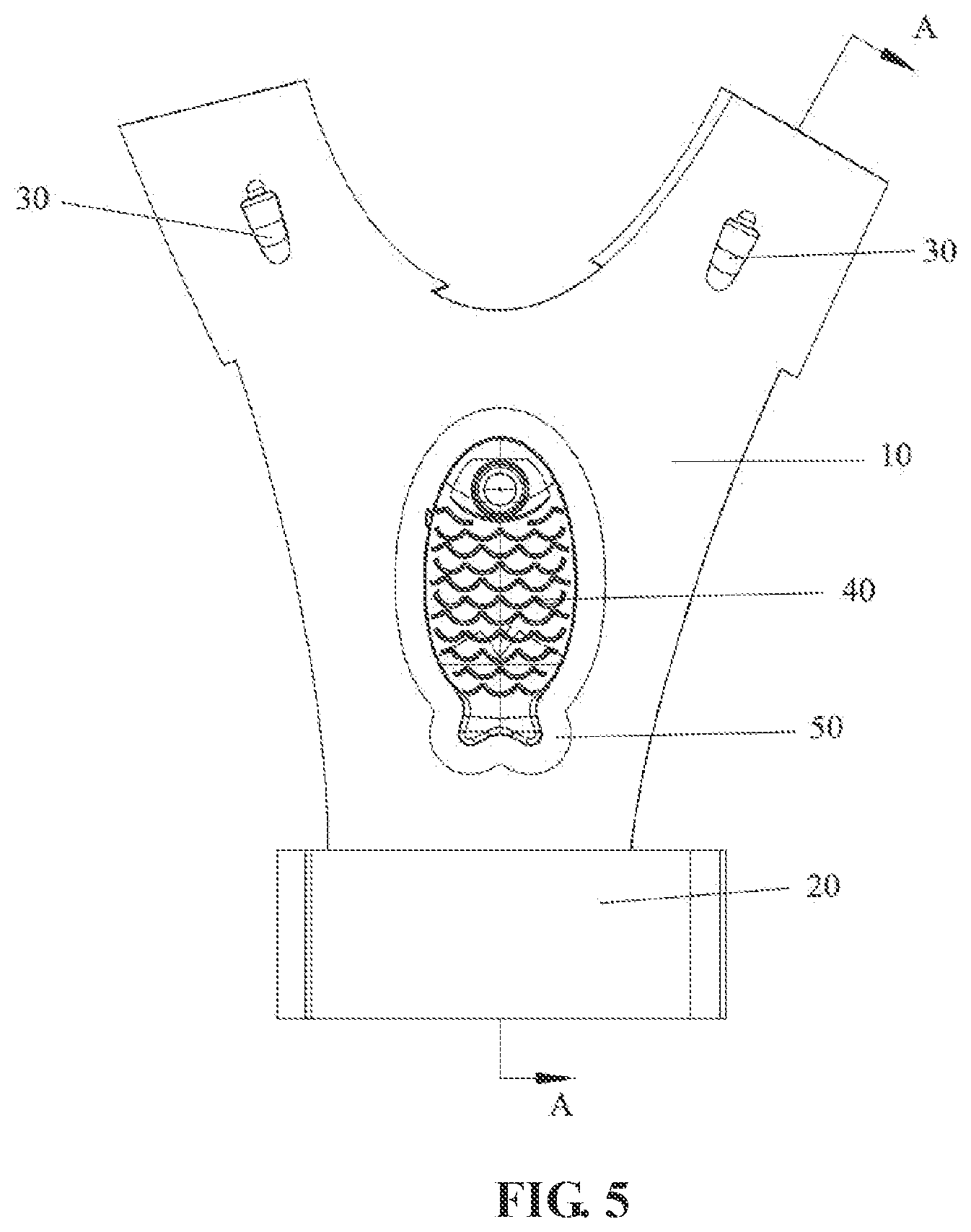 Patent US12098837 Figure 5 – Lighting glove
