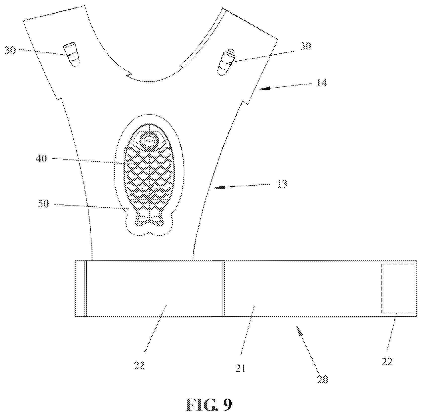 Patent US12098837 Figure 8 – Lighting glove