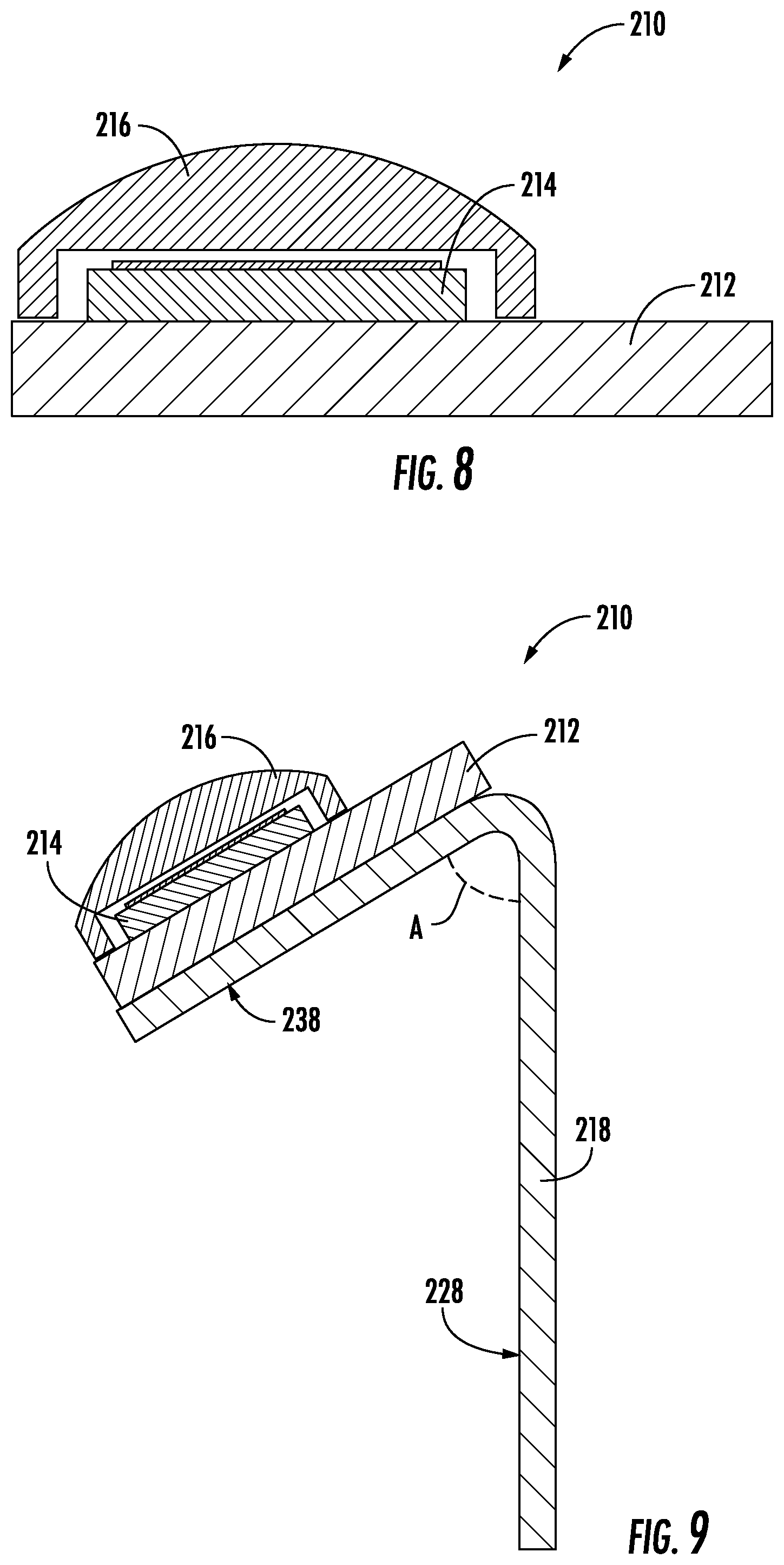 Patent US12098838 Figure 5 – Lighting assembly for over the range microwave oven