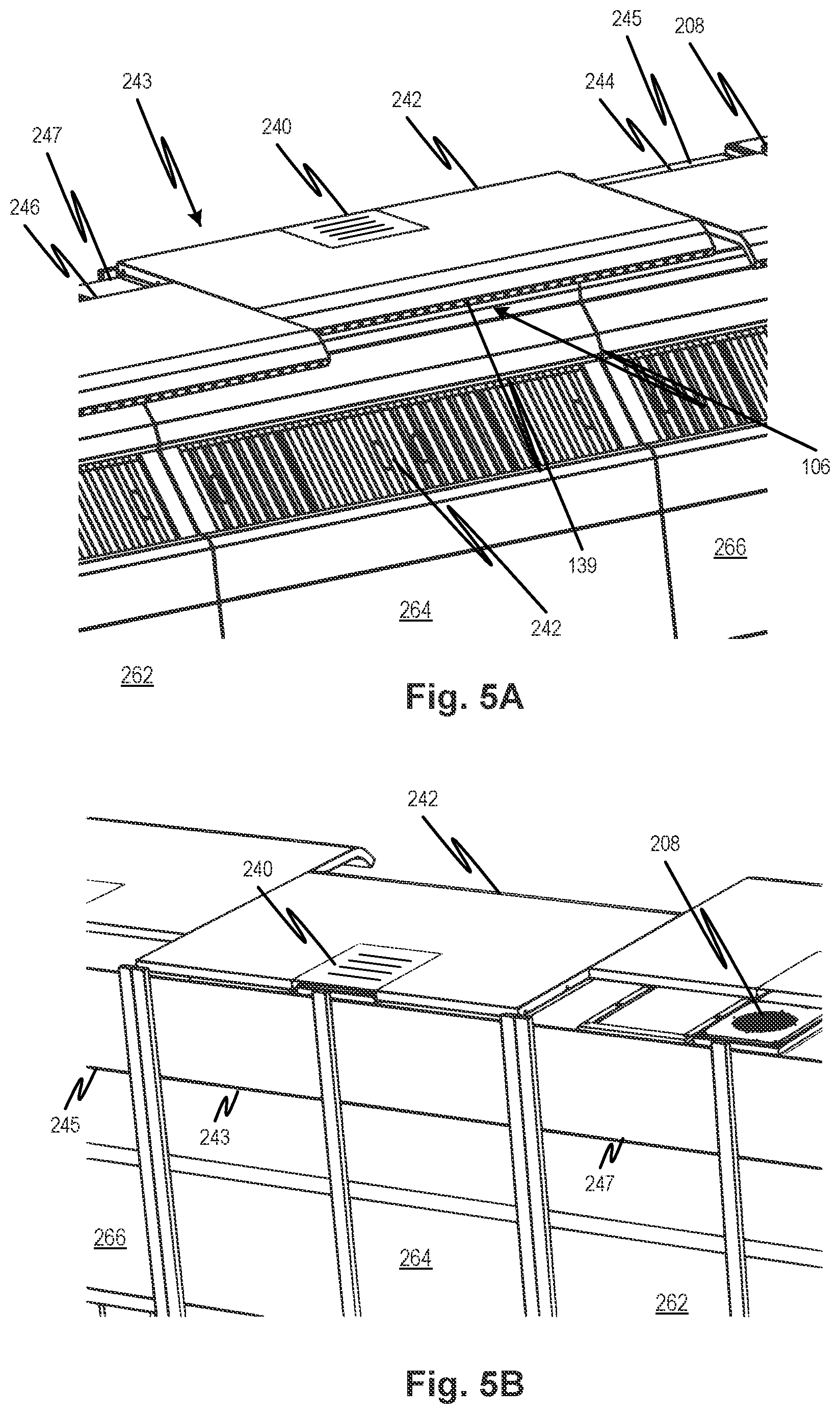 Patent US12098850 Figure 5 – Slide-type range hood