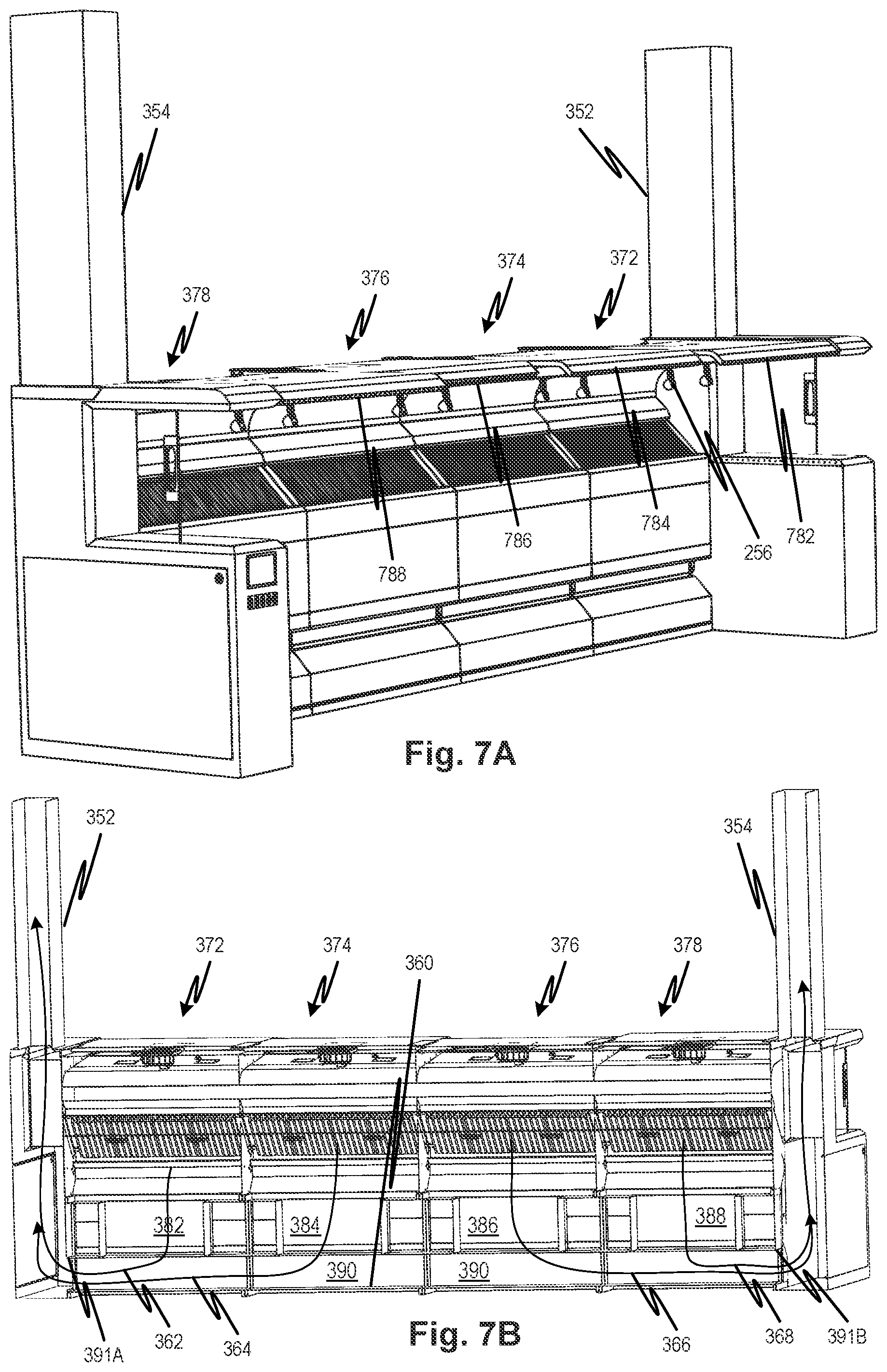 Patent US12098850 Figure 7 – Slide-type range hood