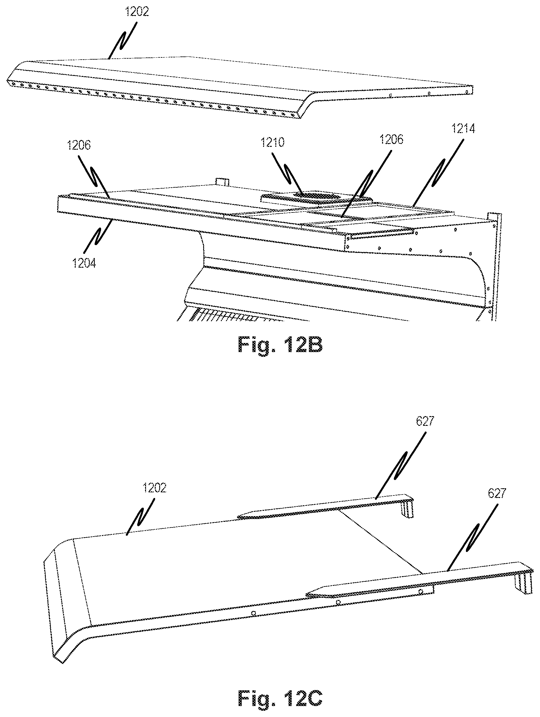 Patent US12098850 Figure 14 – Slide-type range hood