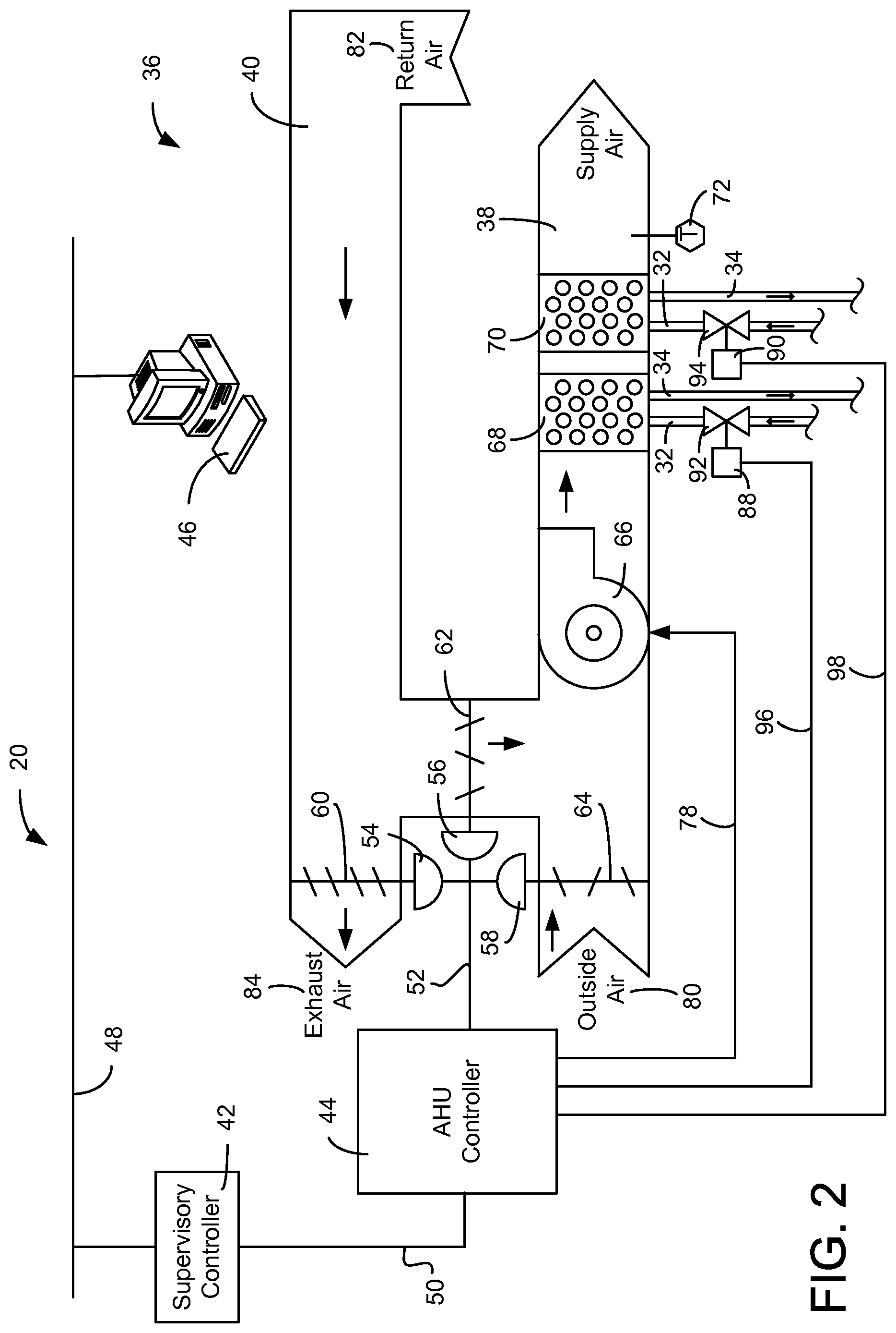 Patent US12098854 Figure 2 – Systems and methods for configuring and communicating with HVAC devices
