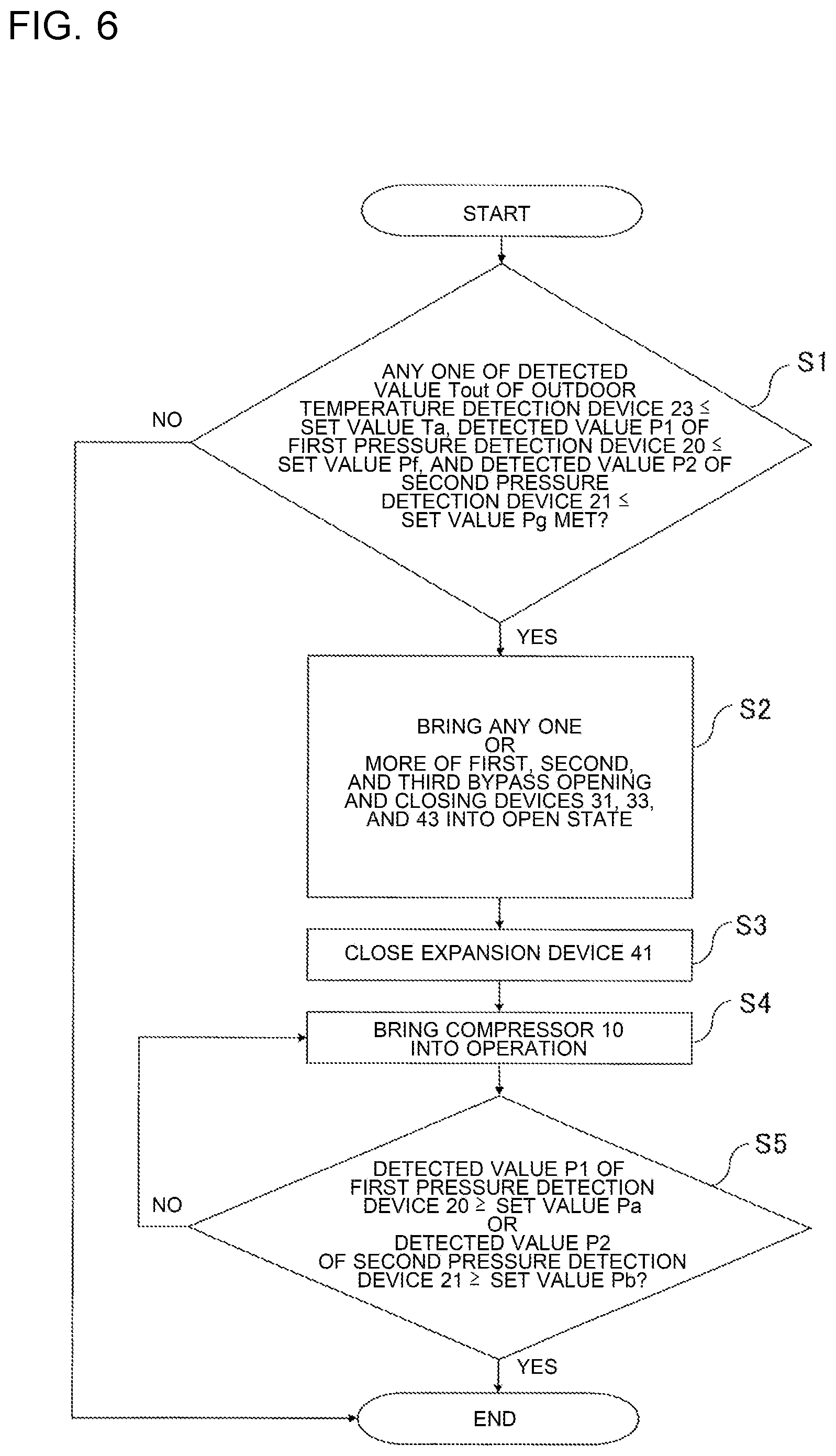 Patent US12098855 Figure 6 – Air-conditioning apparatus