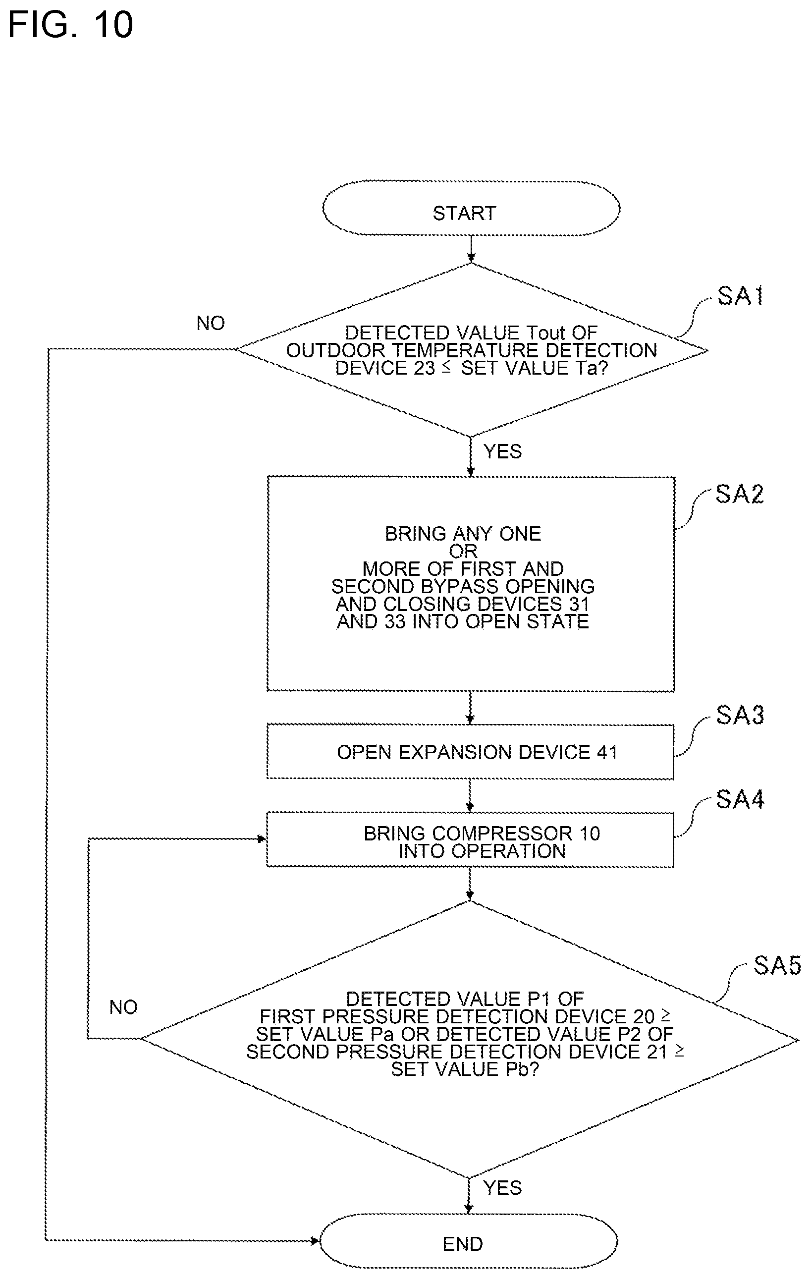 Patent US12098855 Figure 10 – Air-conditioning apparatus