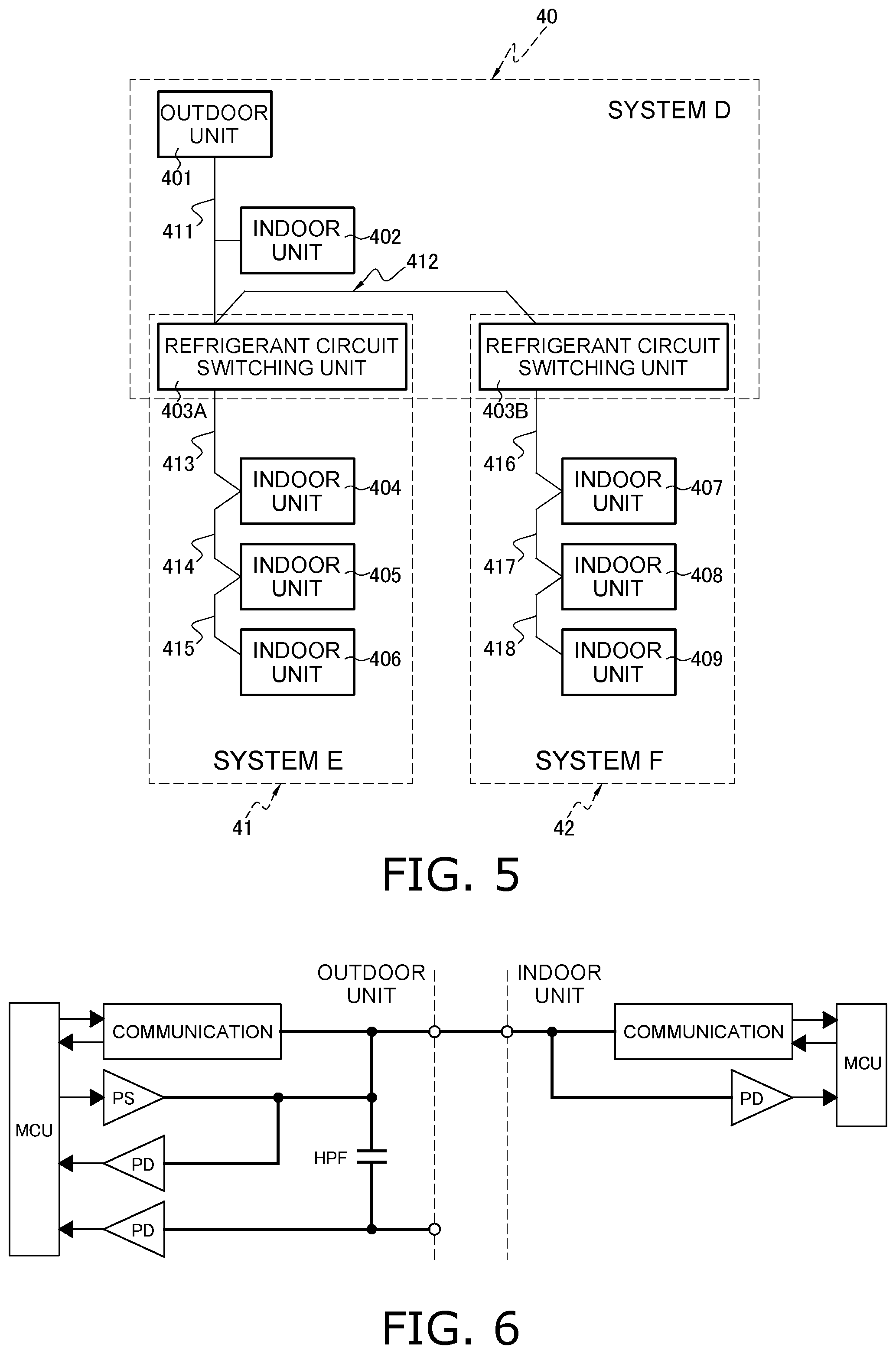 Patent US12098858 Figure 6 – Device network system recognizing devices connected to an identical network system