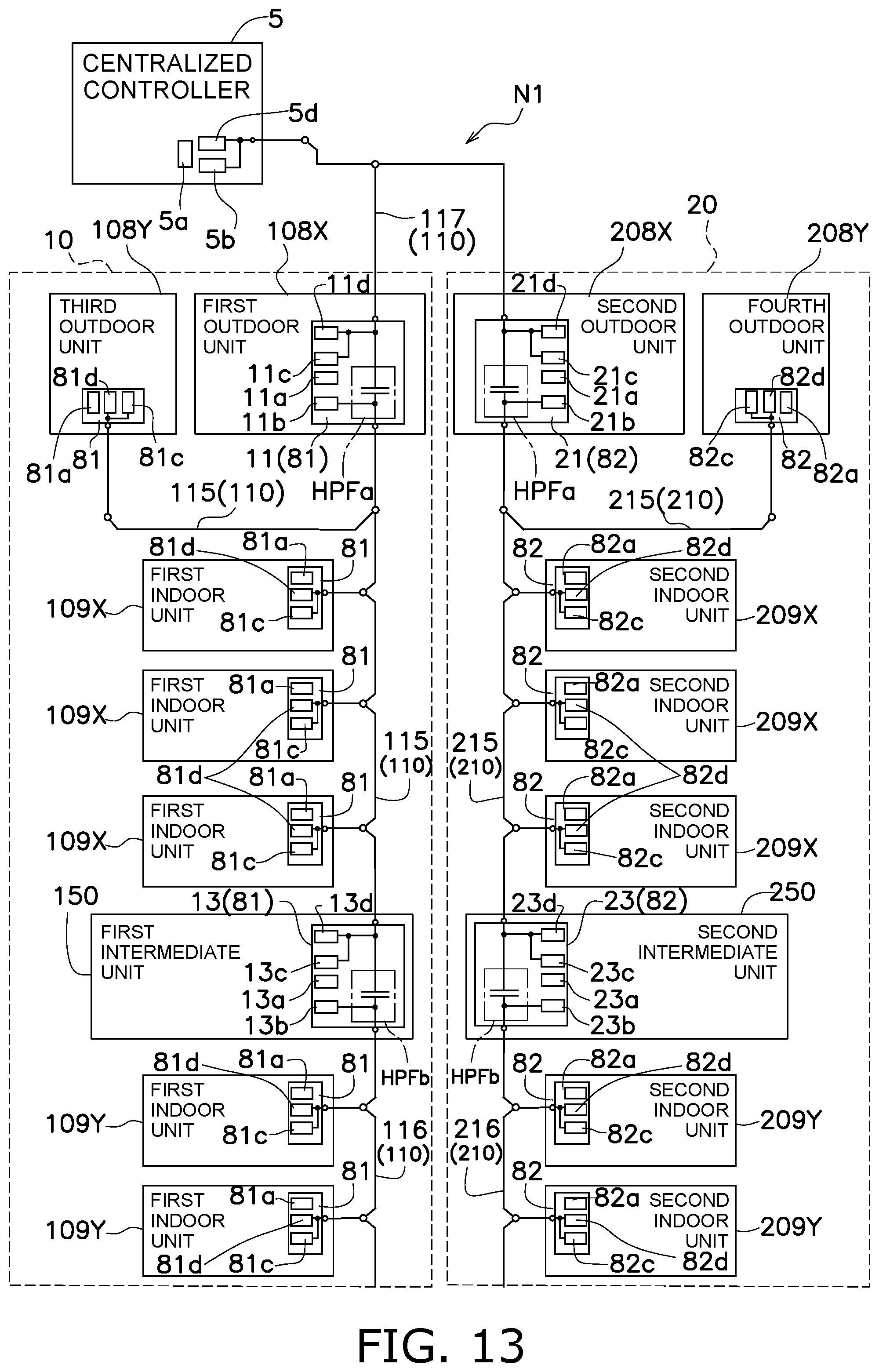 Patent US12098858 Figure 15 – Device network system recognizing devices connected to an identical network system