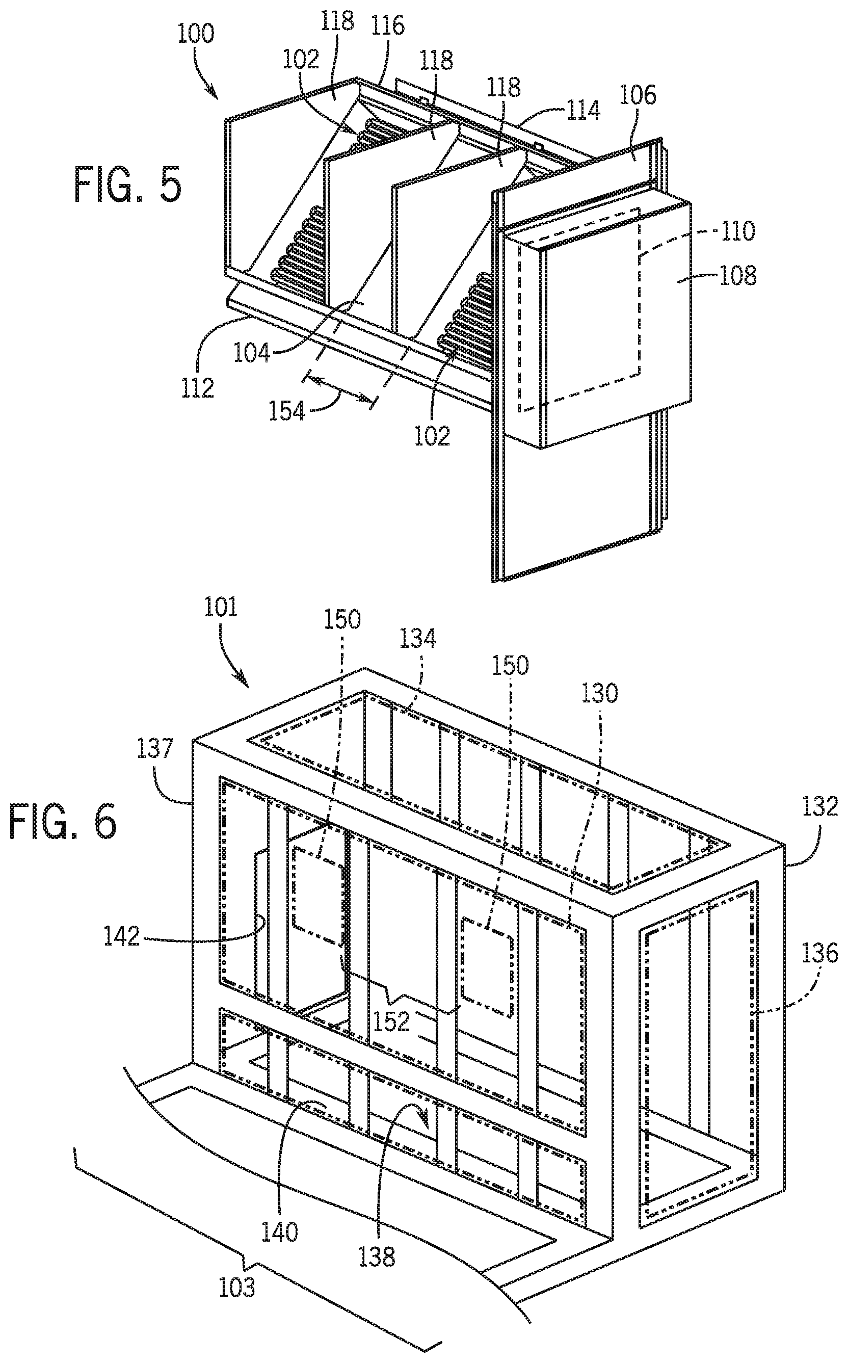 Patent US12098860 Figure 5 – Electric heater package for HVAC unit