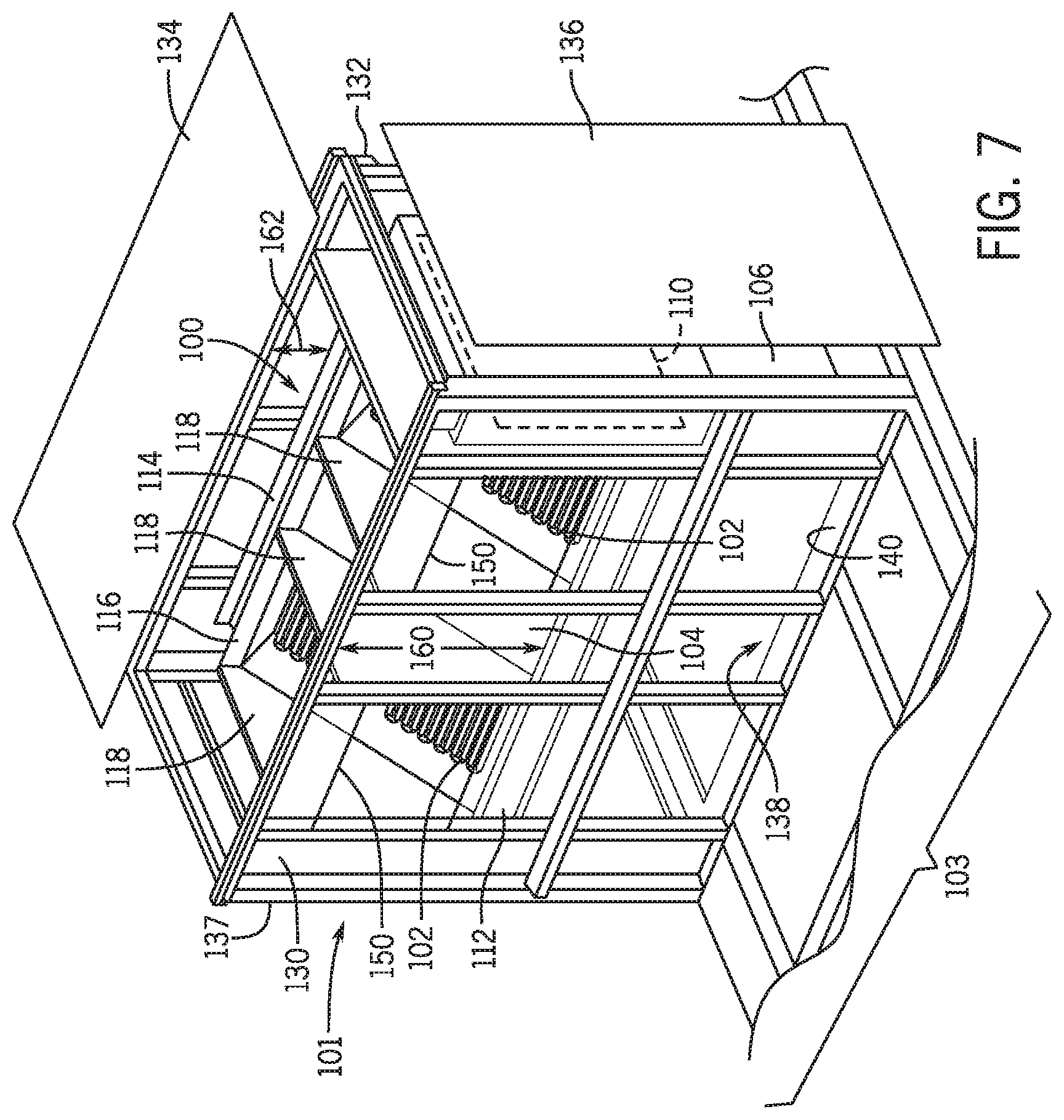 Patent US12098860 Figure 6 – Electric heater package for HVAC unit