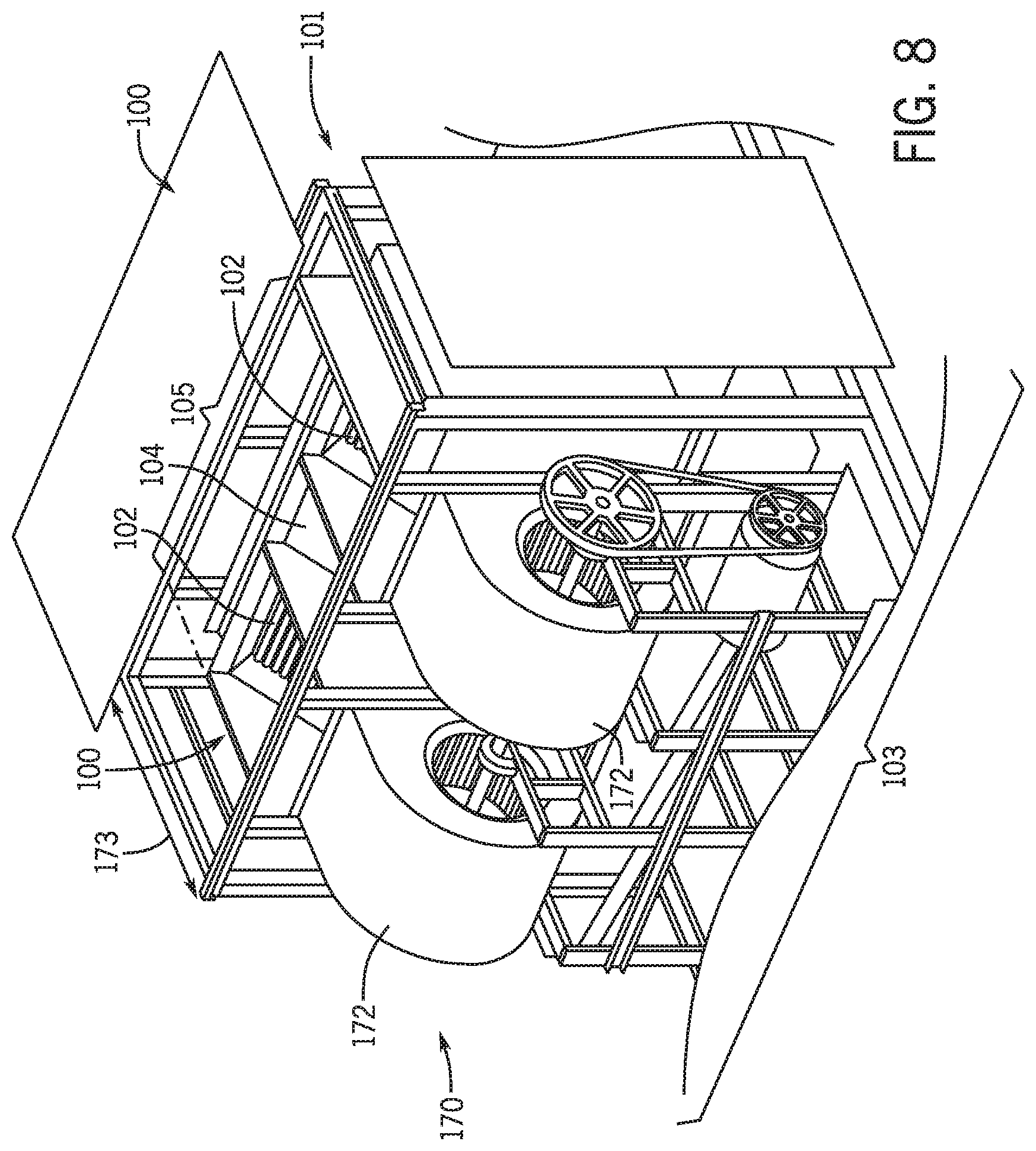 Patent US12098860 Figure 7 – Electric heater package for HVAC unit