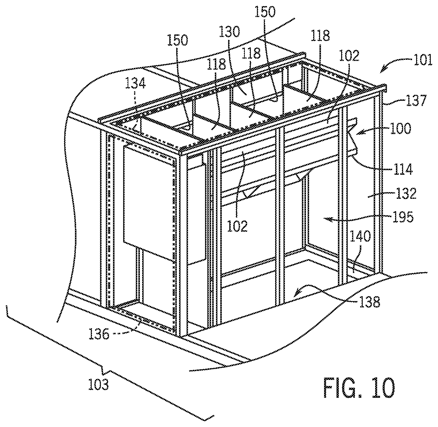 Patent US12098860 Figure 9 – Electric heater package for HVAC unit