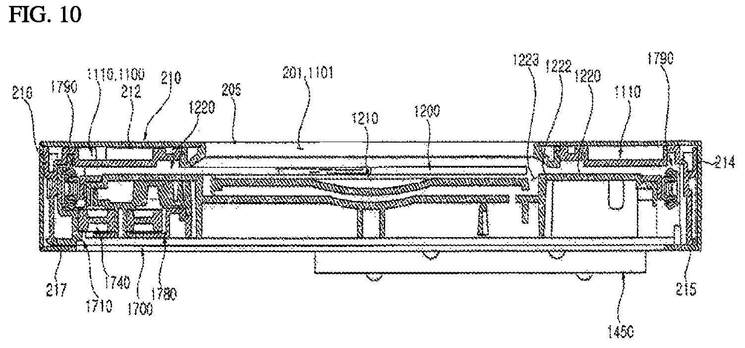 Patent US12098862 Figure 10 – Indoor unit of an air conditioner