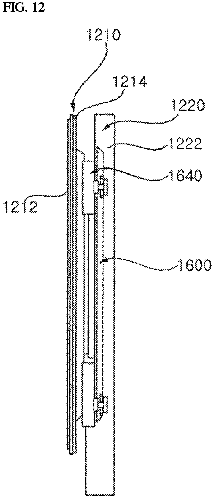 Patent US12098862 Figure 12 – Indoor unit of an air conditioner