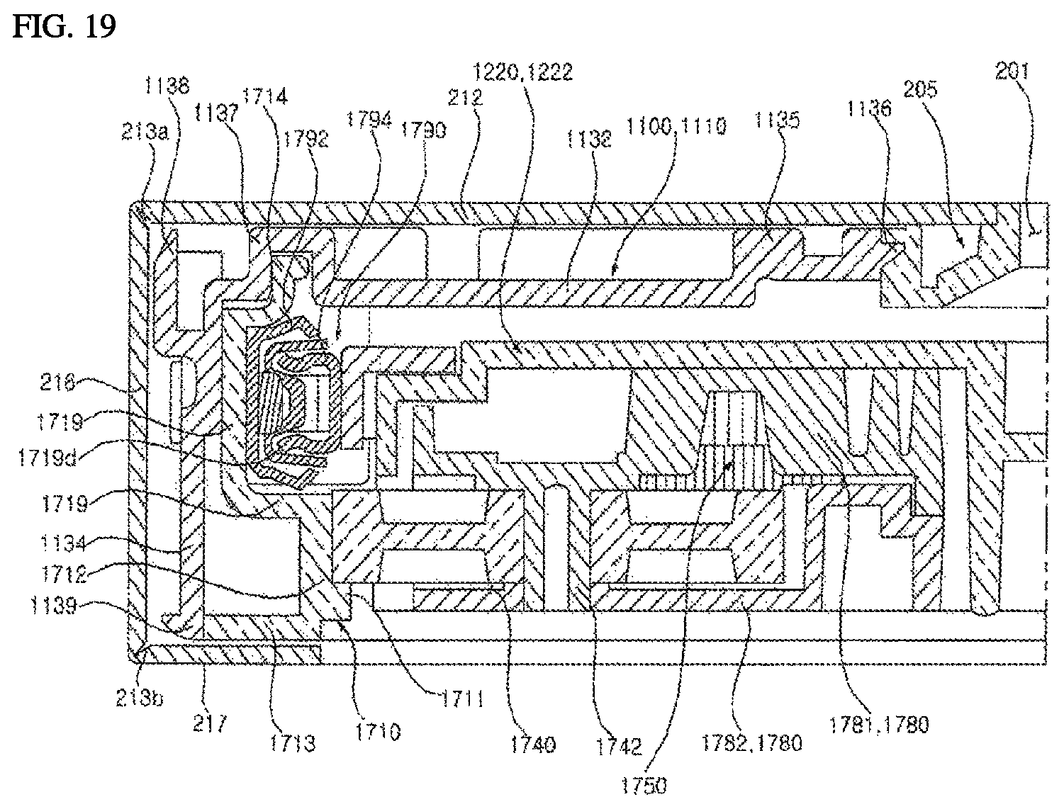 Patent US12098862 Figure 19 – Indoor unit of an air conditioner