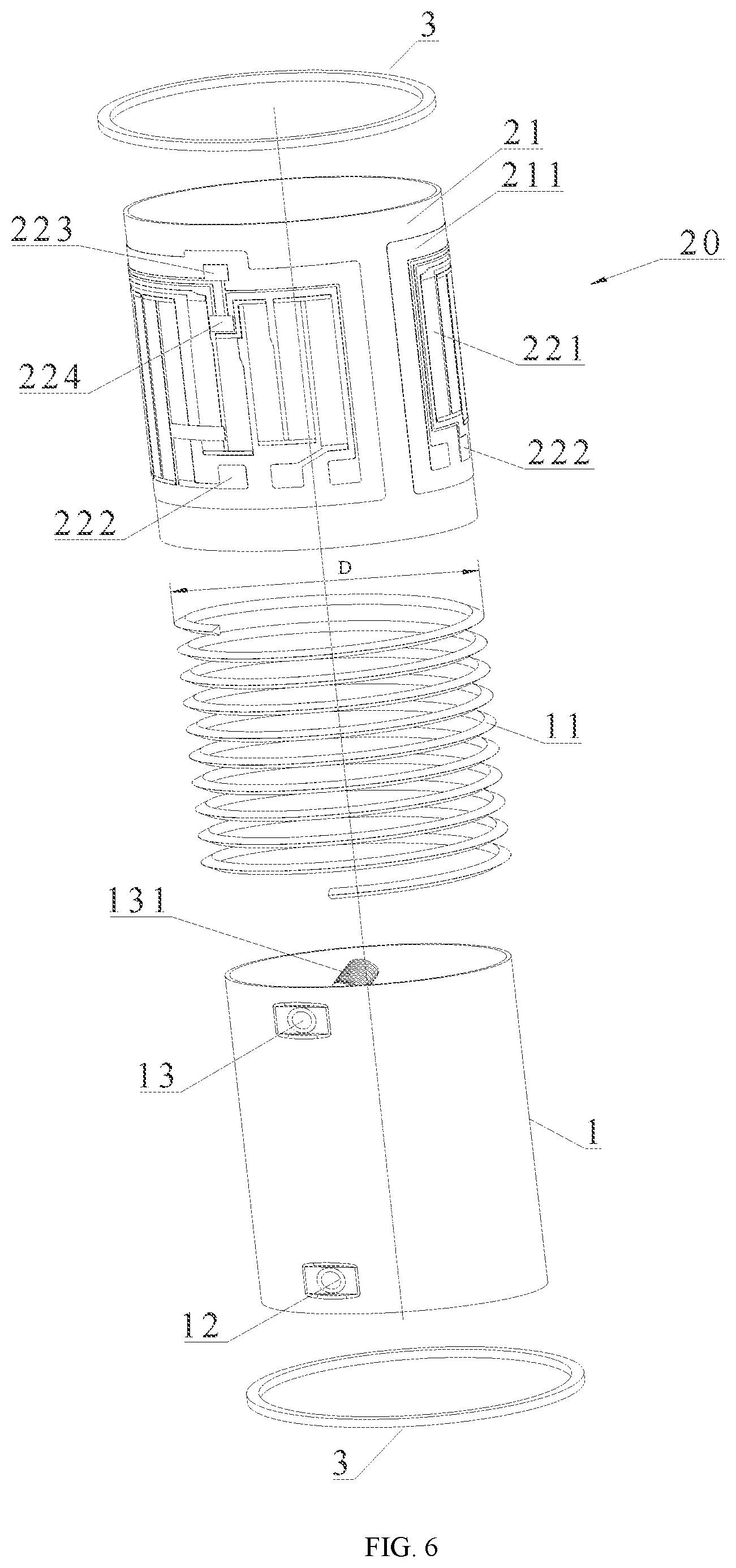 Patent US12098866 Figure 5 – Tubular thick film heater protection apparatus and tubular thick film heater