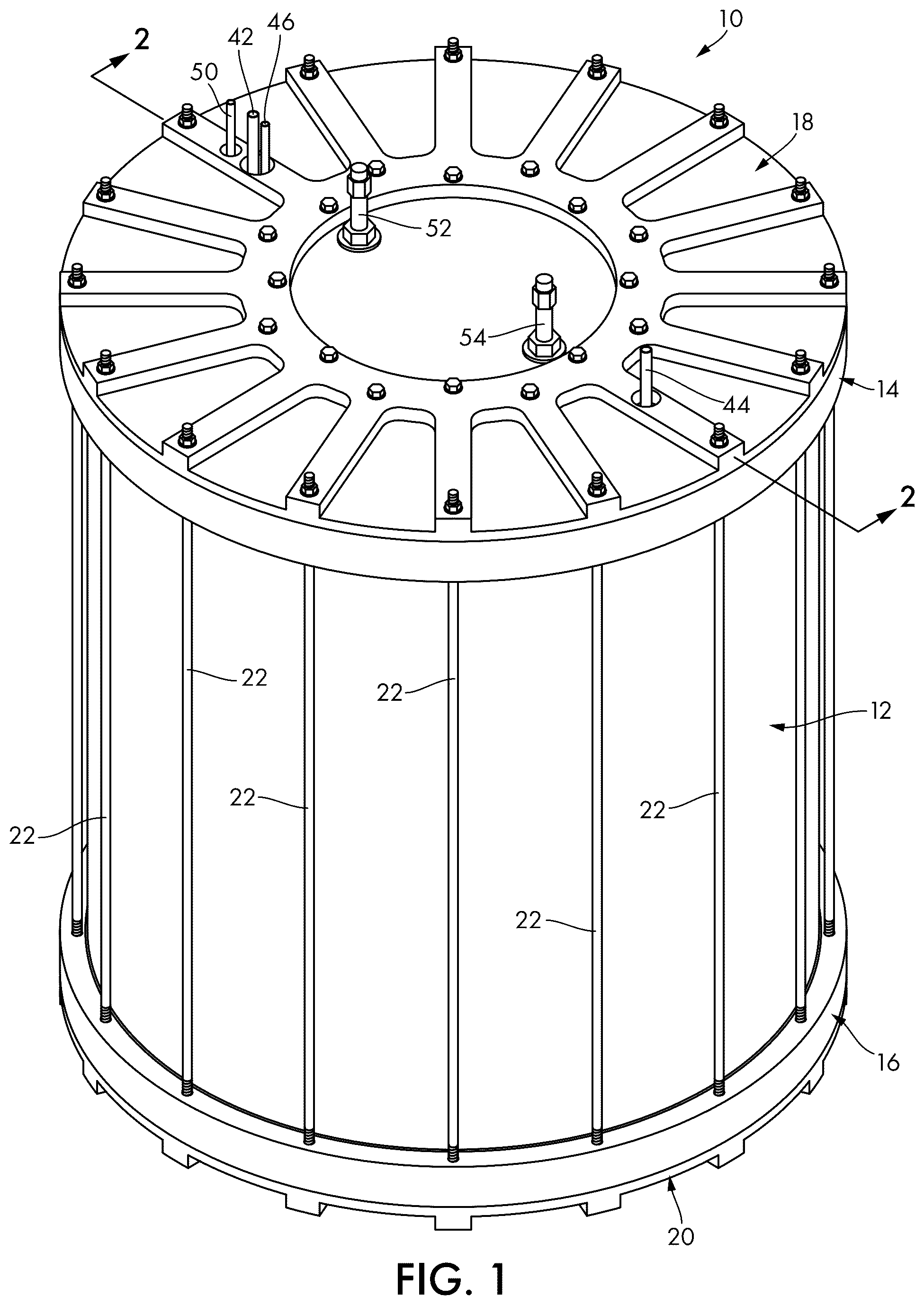 Patent US12098873 Figure 1 – Cryogenic cell