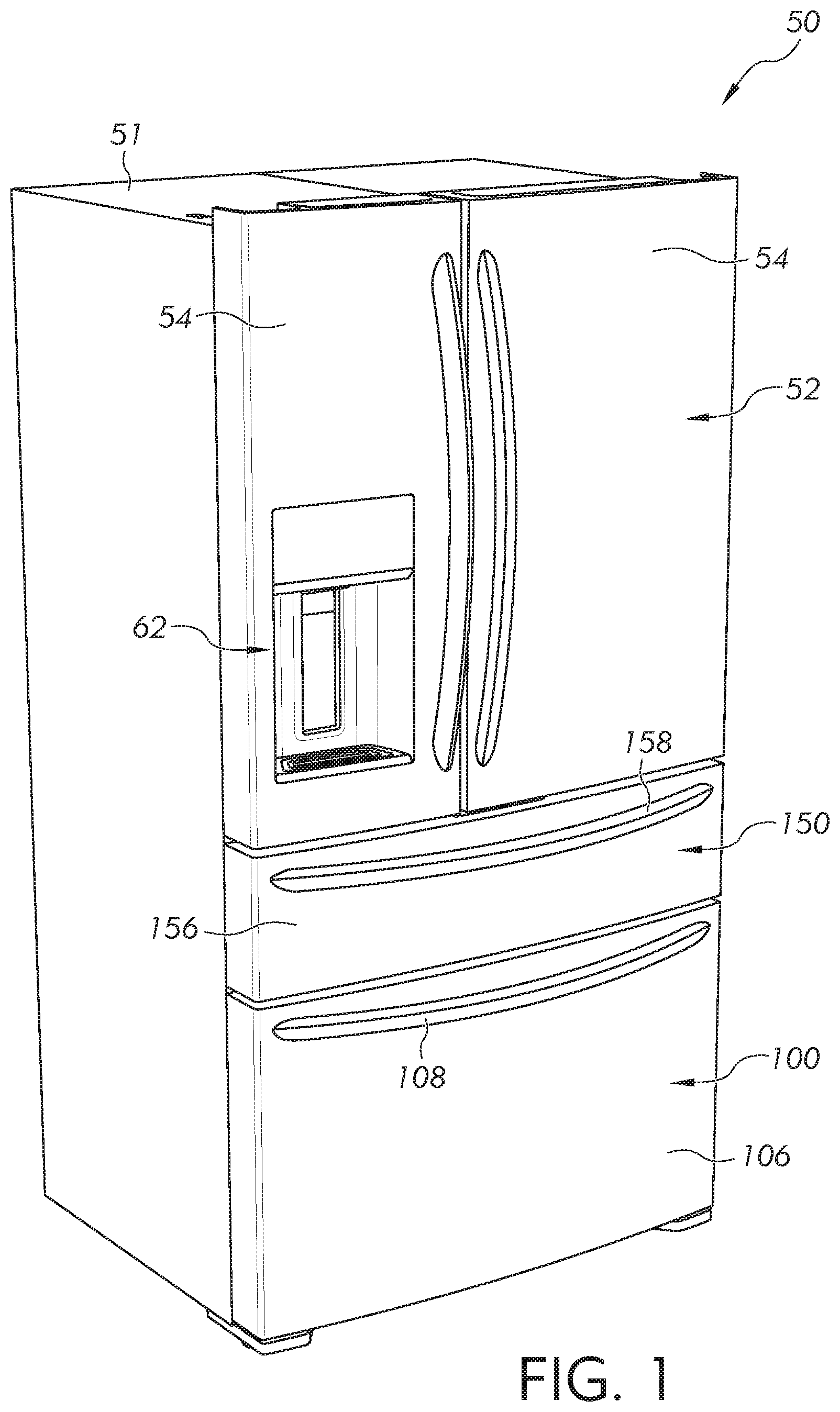Patent US12098875 Figure 1 – Variable climate zone wiring