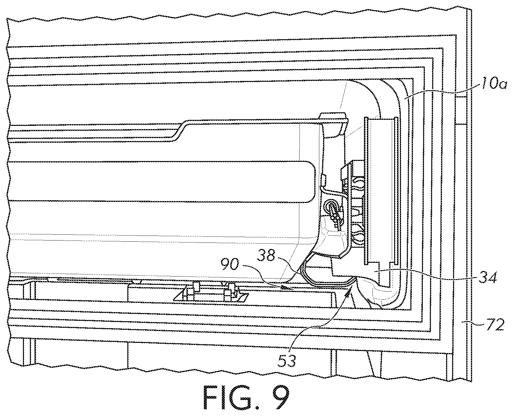 Patent US12098875 Figure 10 – Variable climate zone wiring
