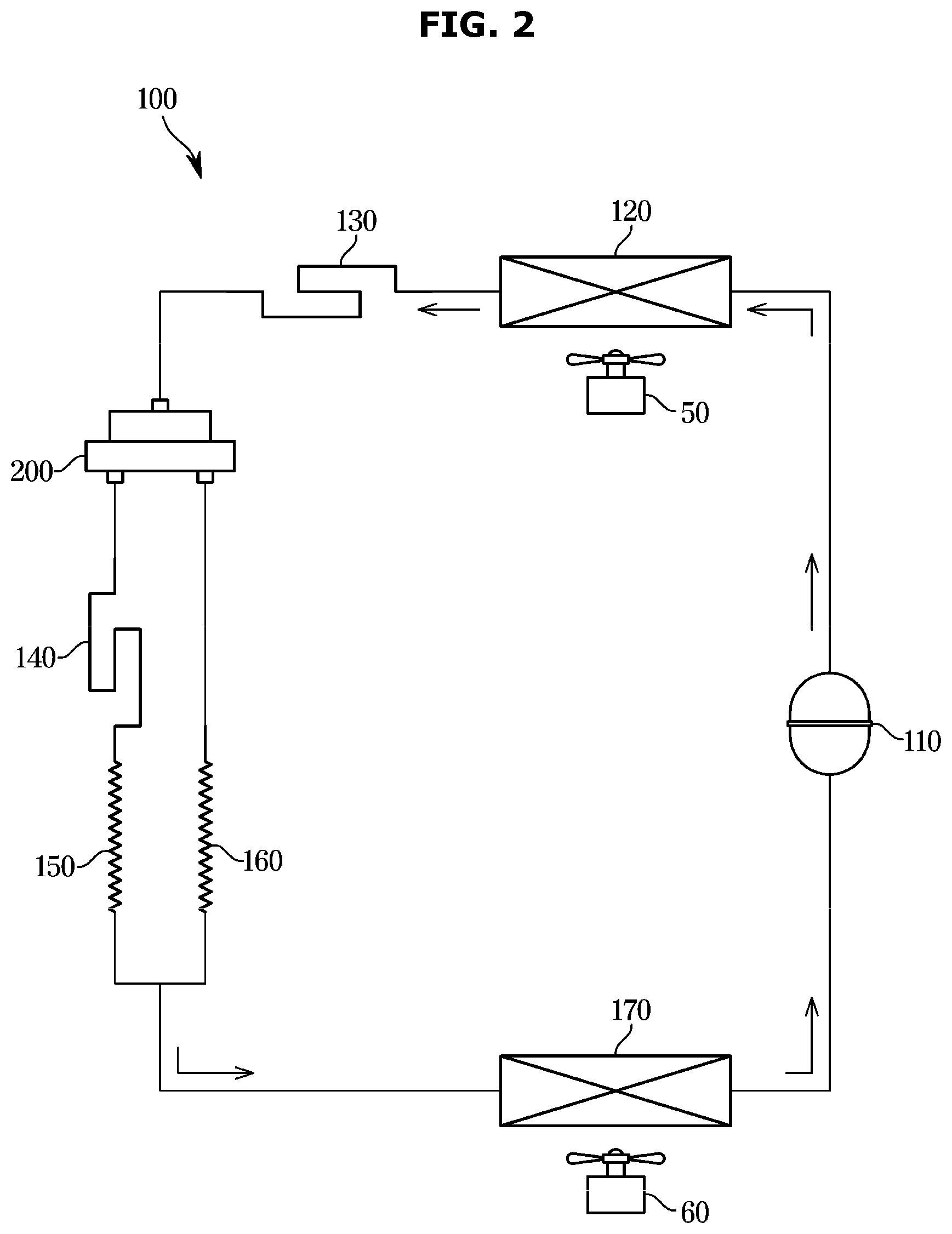 Patent US12098876 Figure 2 – Refrigerator and control method thereof