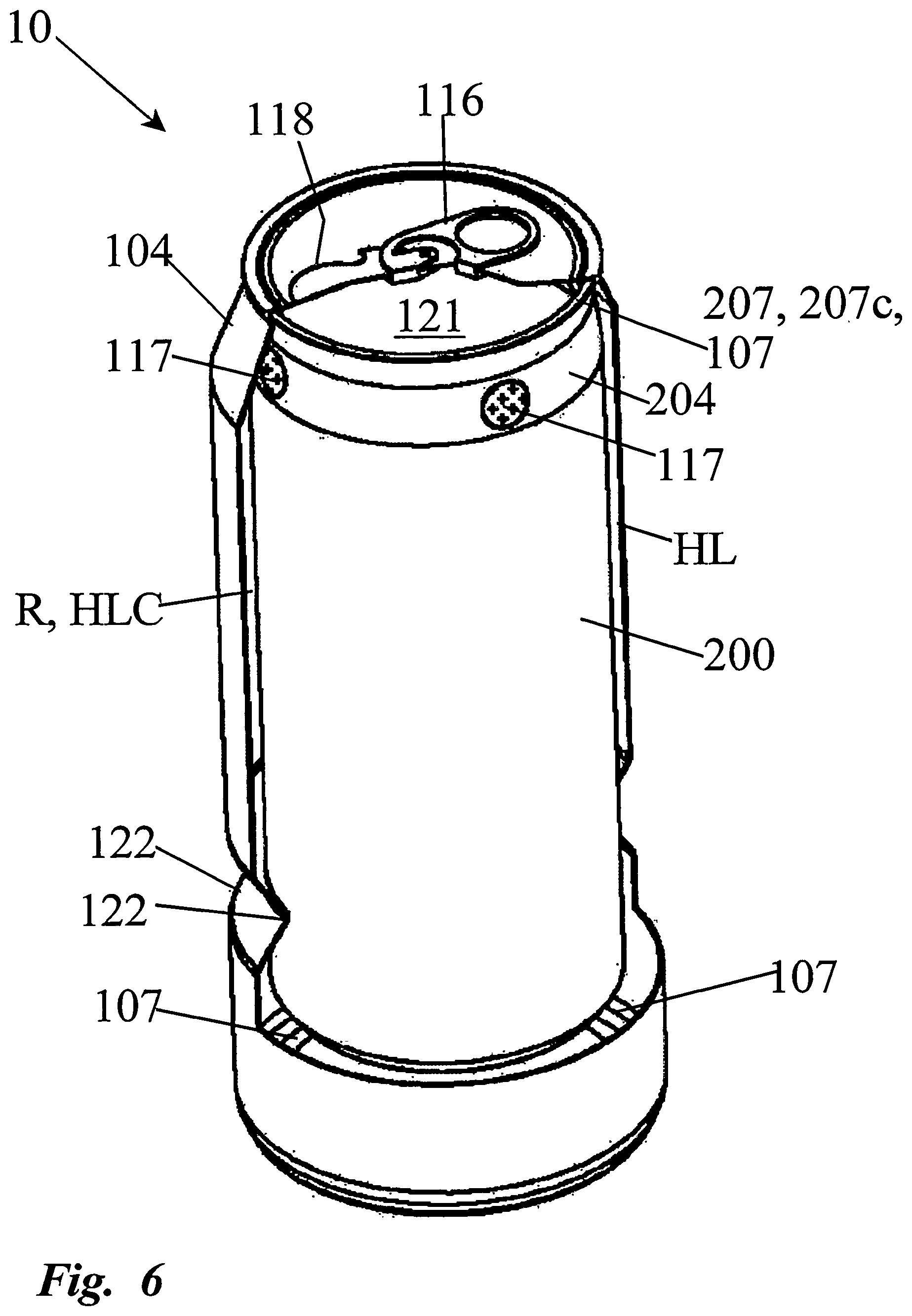 Patent US12098880 Figure 6 – Apparatus for chilling beverages and other food products and process of manufacture