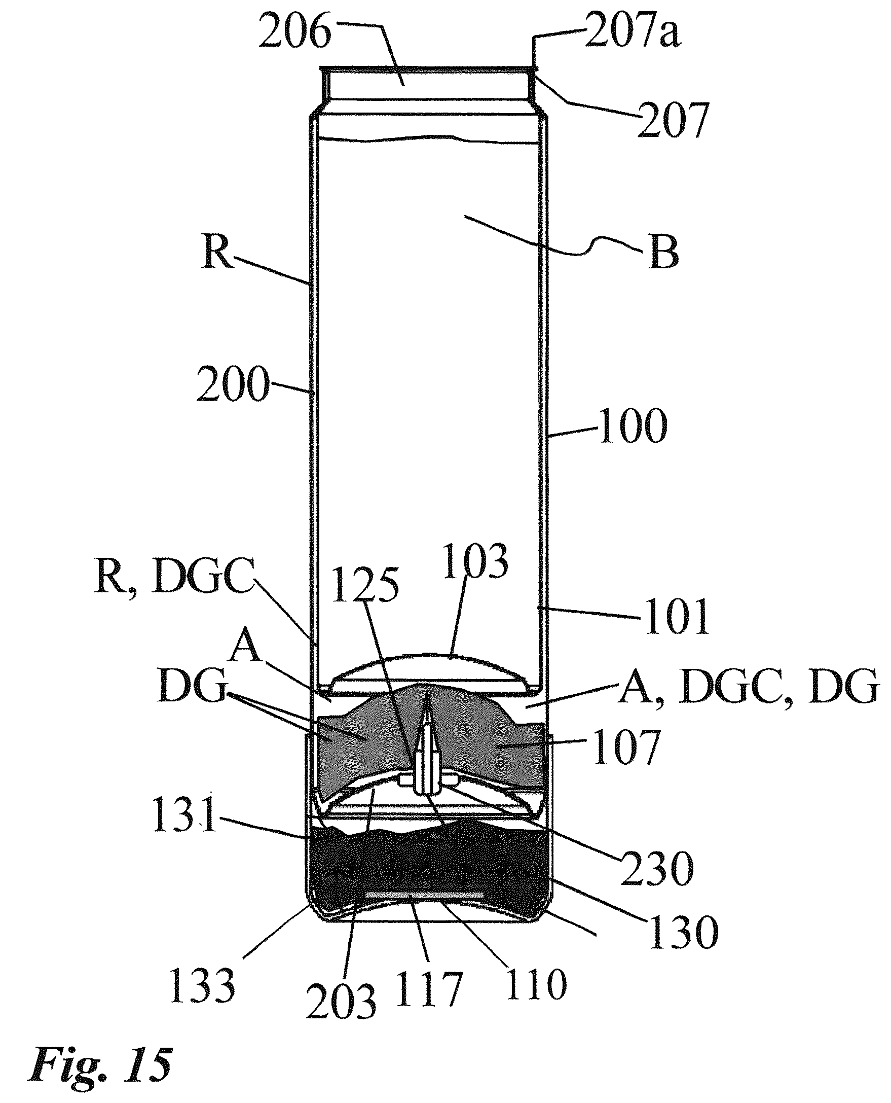 Patent US12098880 Figure 15 – Apparatus for chilling beverages and other food products and process of manufacture