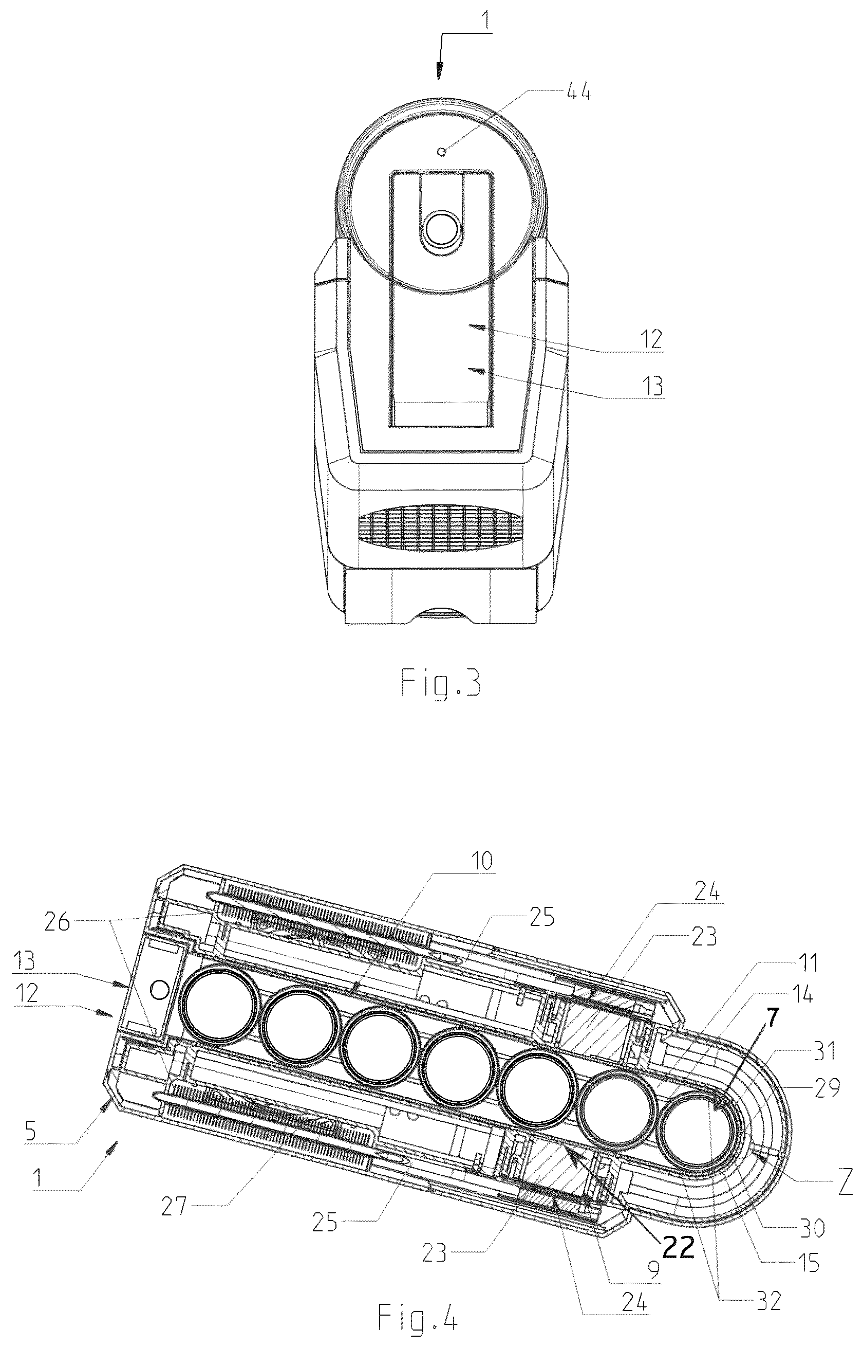 Patent US12098881 Figure 2 – Dispenser for dispensing elongate beverage containers