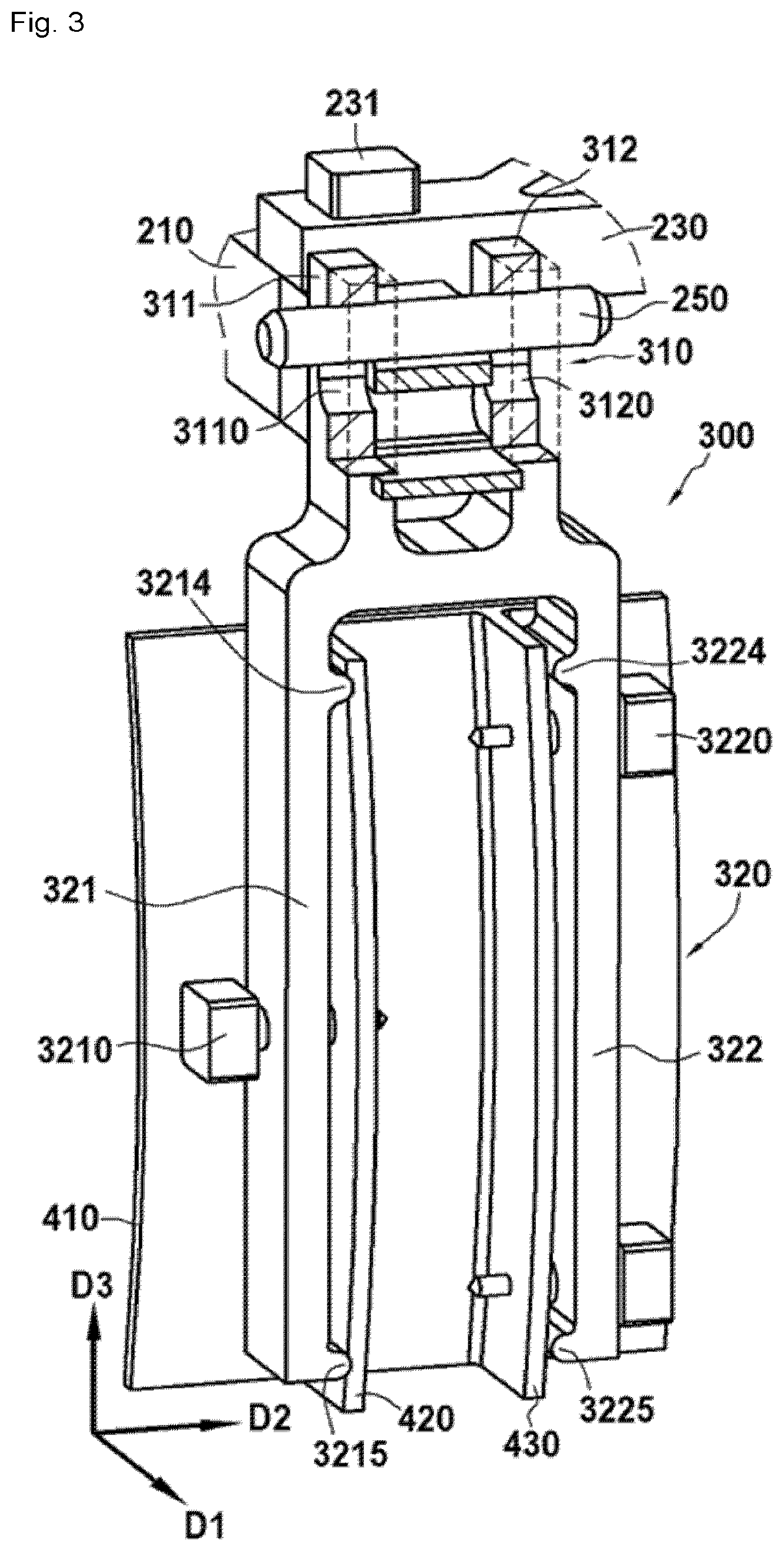 Patent US12098884 Figure 3 – Support tooling for porous preforms to be infiltrated and oven using such a tooling