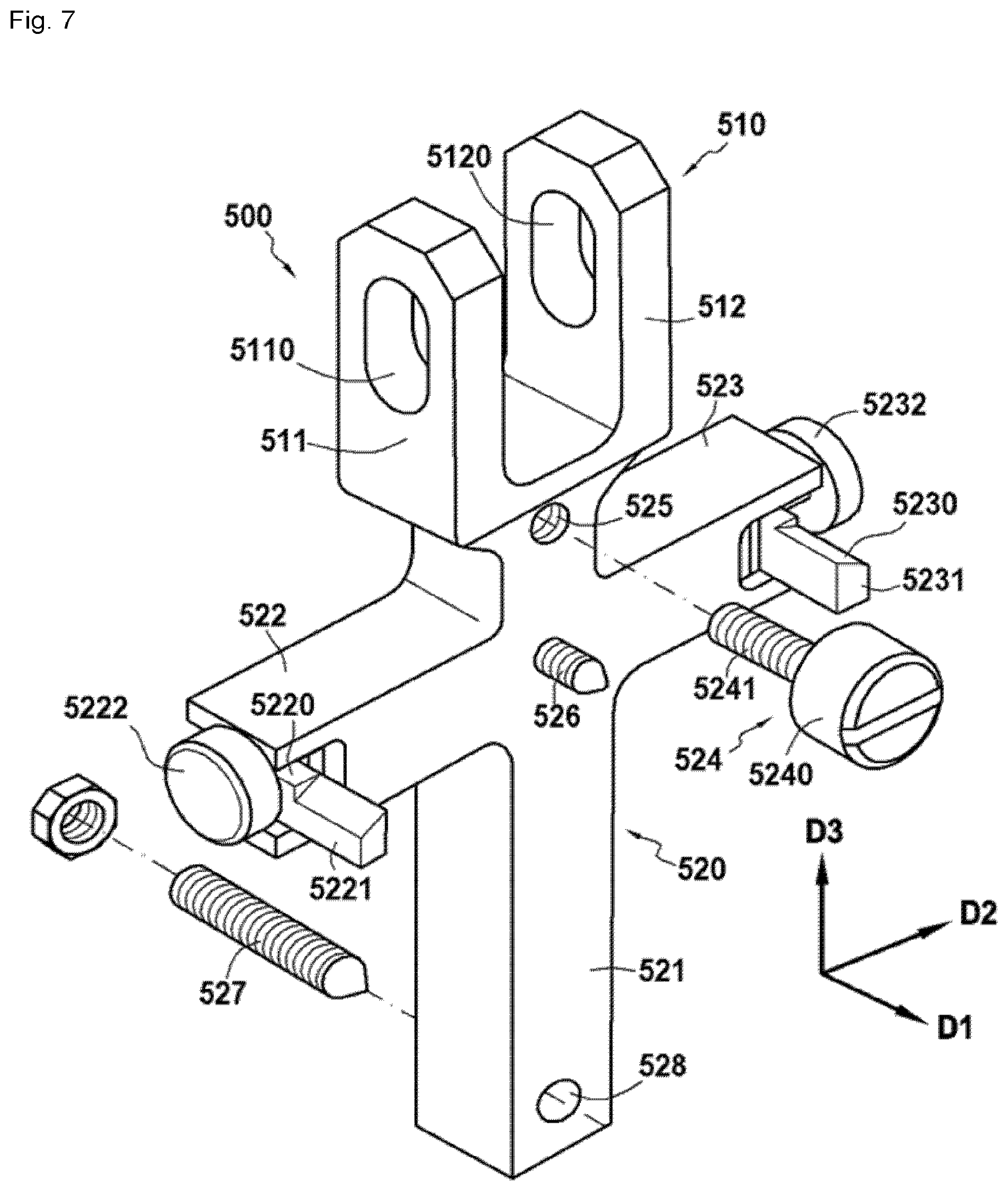 Patent US12098884 Figure 7 – Support tooling for porous preforms to be infiltrated and oven using such a tooling