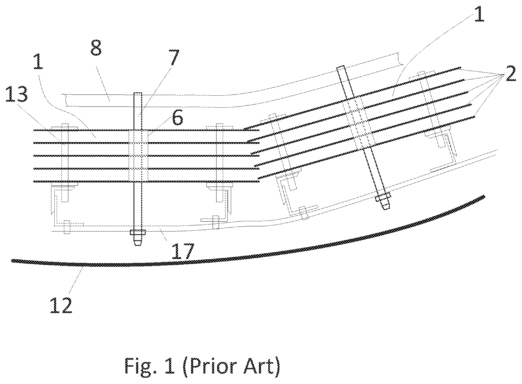 Patent US12098885 Figure 1 – Shielding for a high-temperature furnace