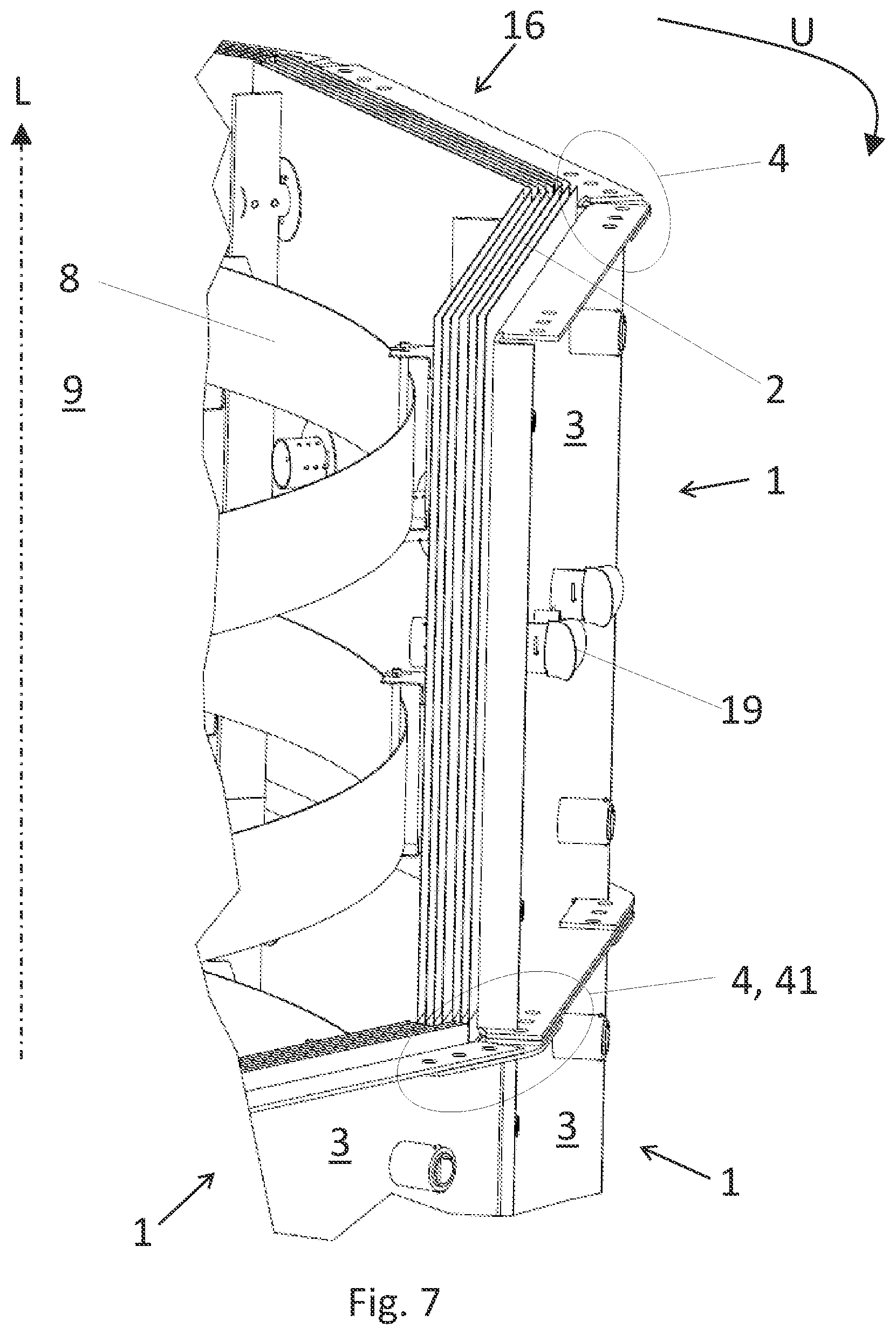 Patent US12098885 Figure 6 – Shielding for a high-temperature furnace
